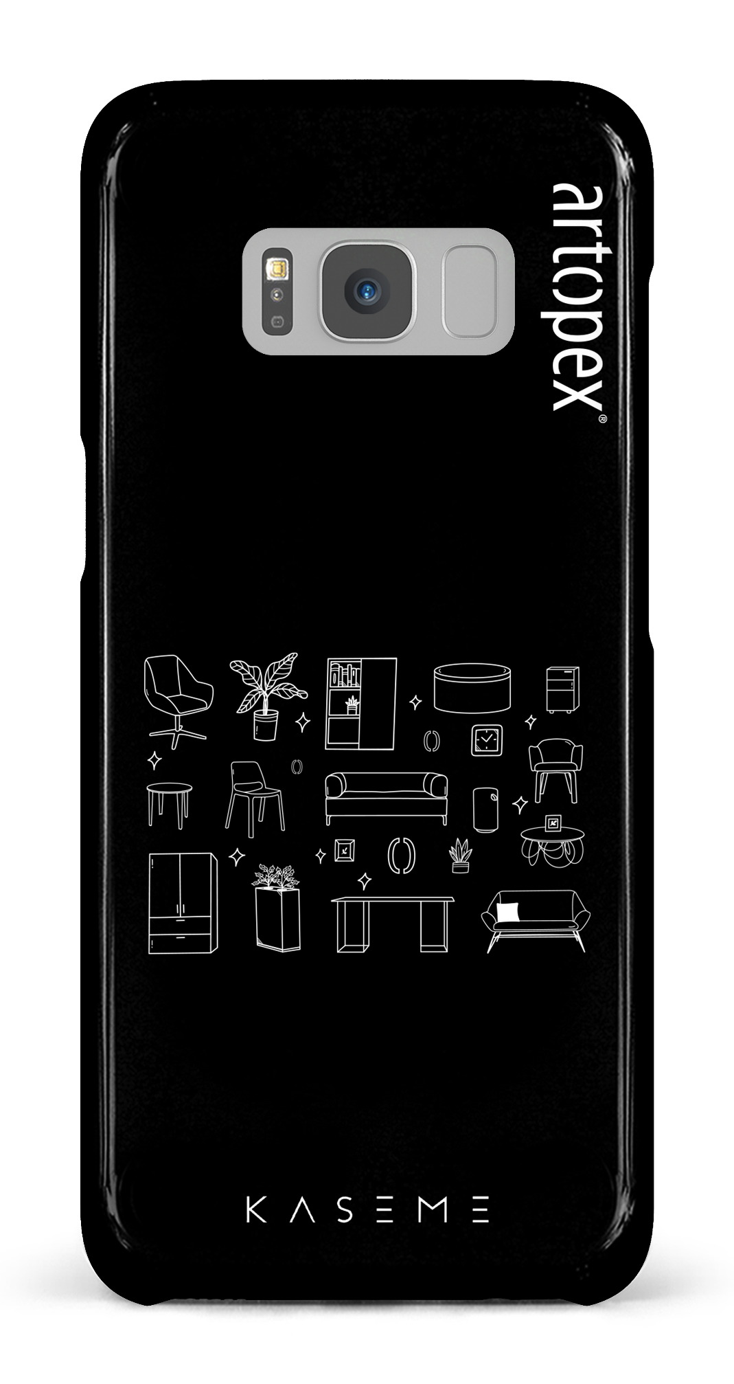L'essentiel noir par Artopex - Galaxy S8