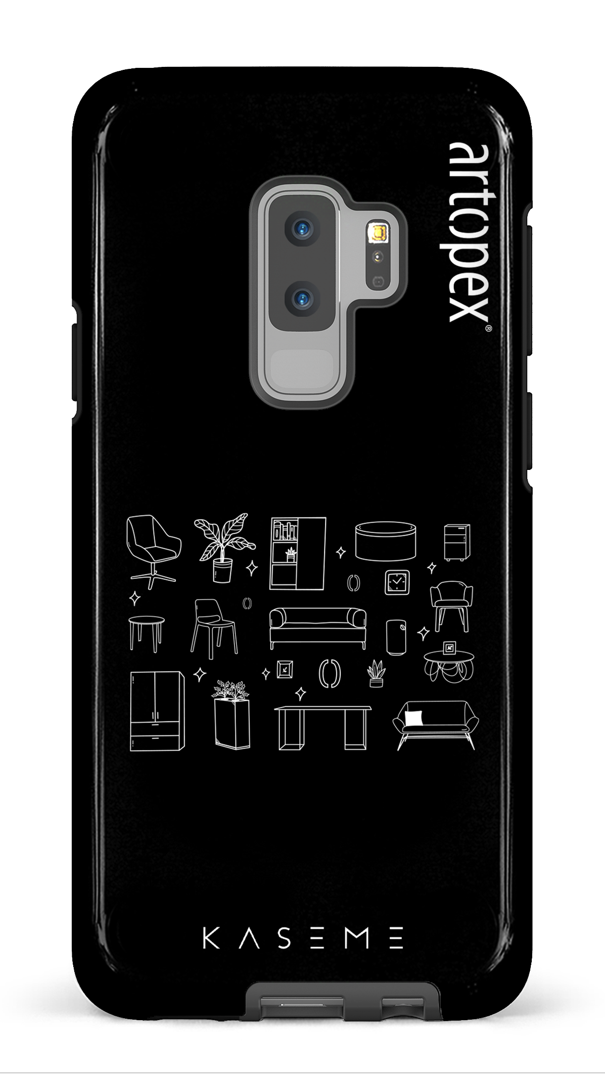 L'essentiel noir par Artopex - Galaxy S9 Plus