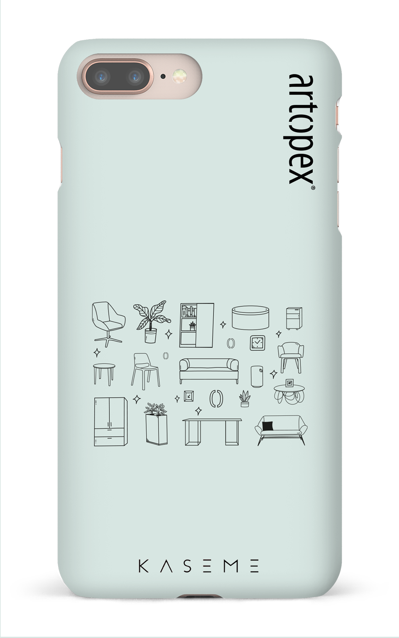 L'essentiel menthe par Artopex - iPhone 8 Plus