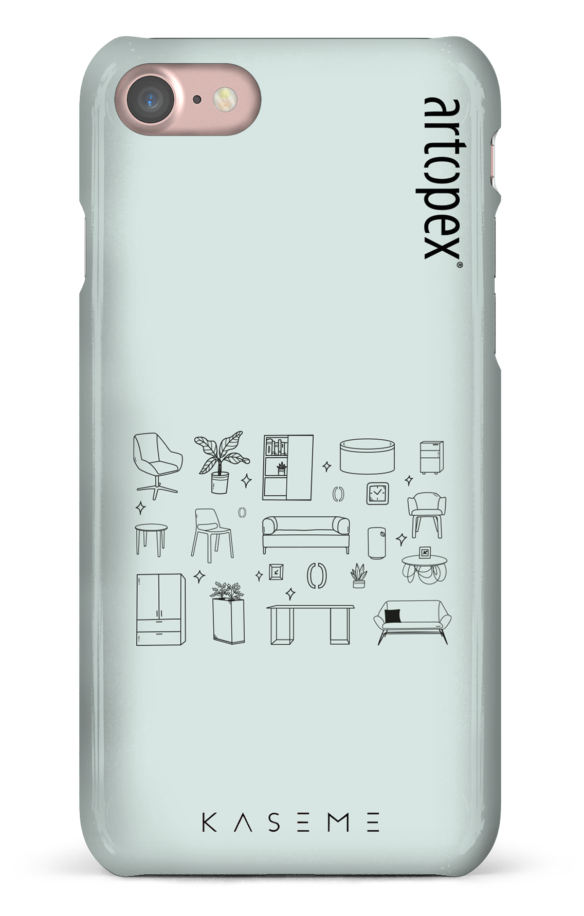 L'essentiel menthe par Artopex - iPhone SE 2020 / 2022