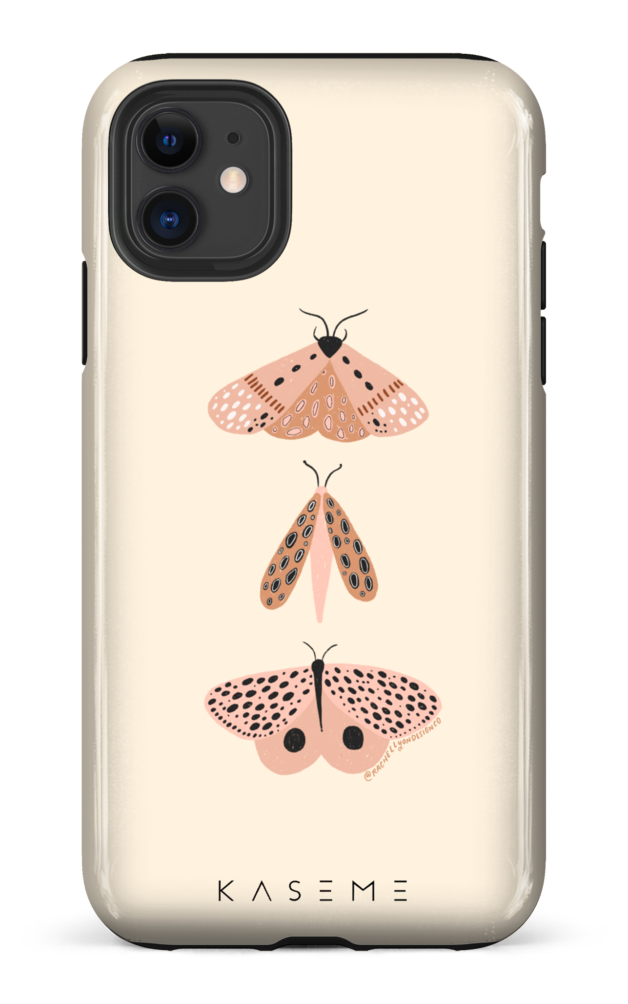 Minimalist Moth Trio by Rachel Lyon Design Co. - iPhone 11