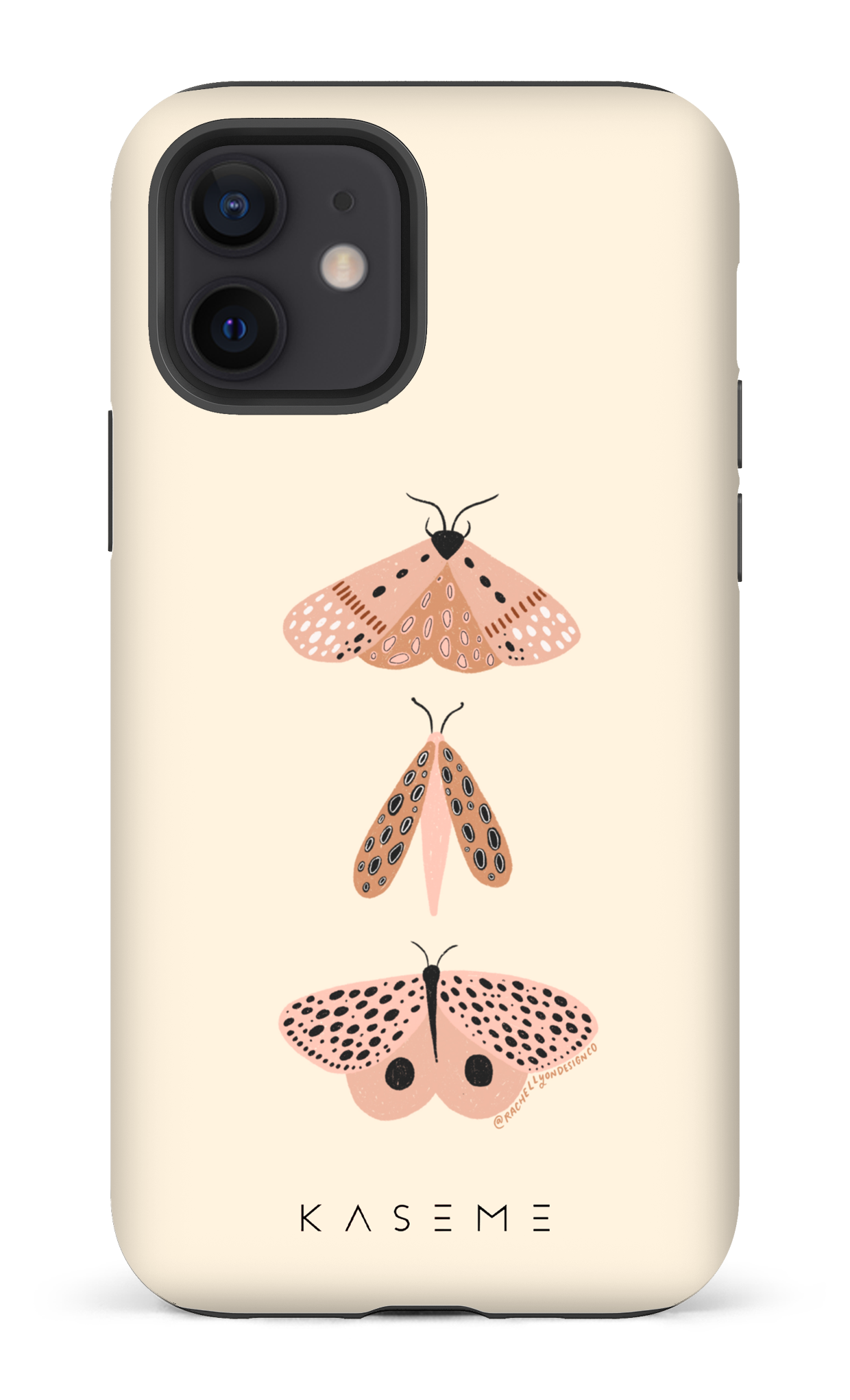 Minimalist Moth Trio by Rachel Lyon Design Co. - iPhone 12