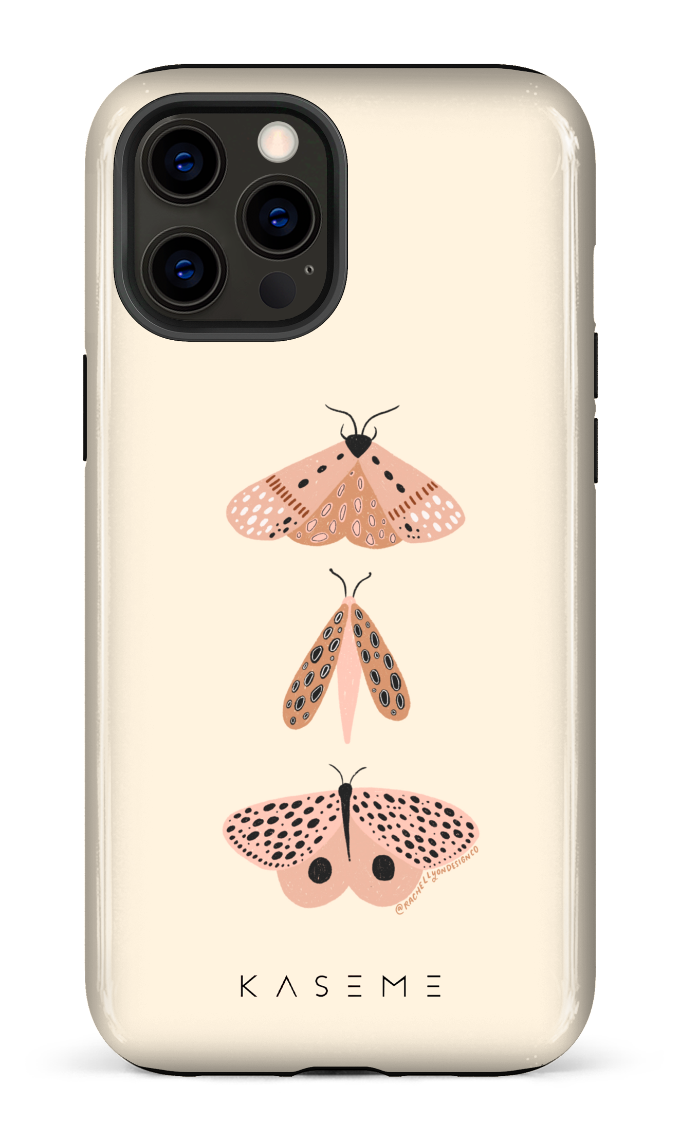 Minimalist Moth Trio by Rachel Lyon Design Co. - iPhone 12 Pro Max
