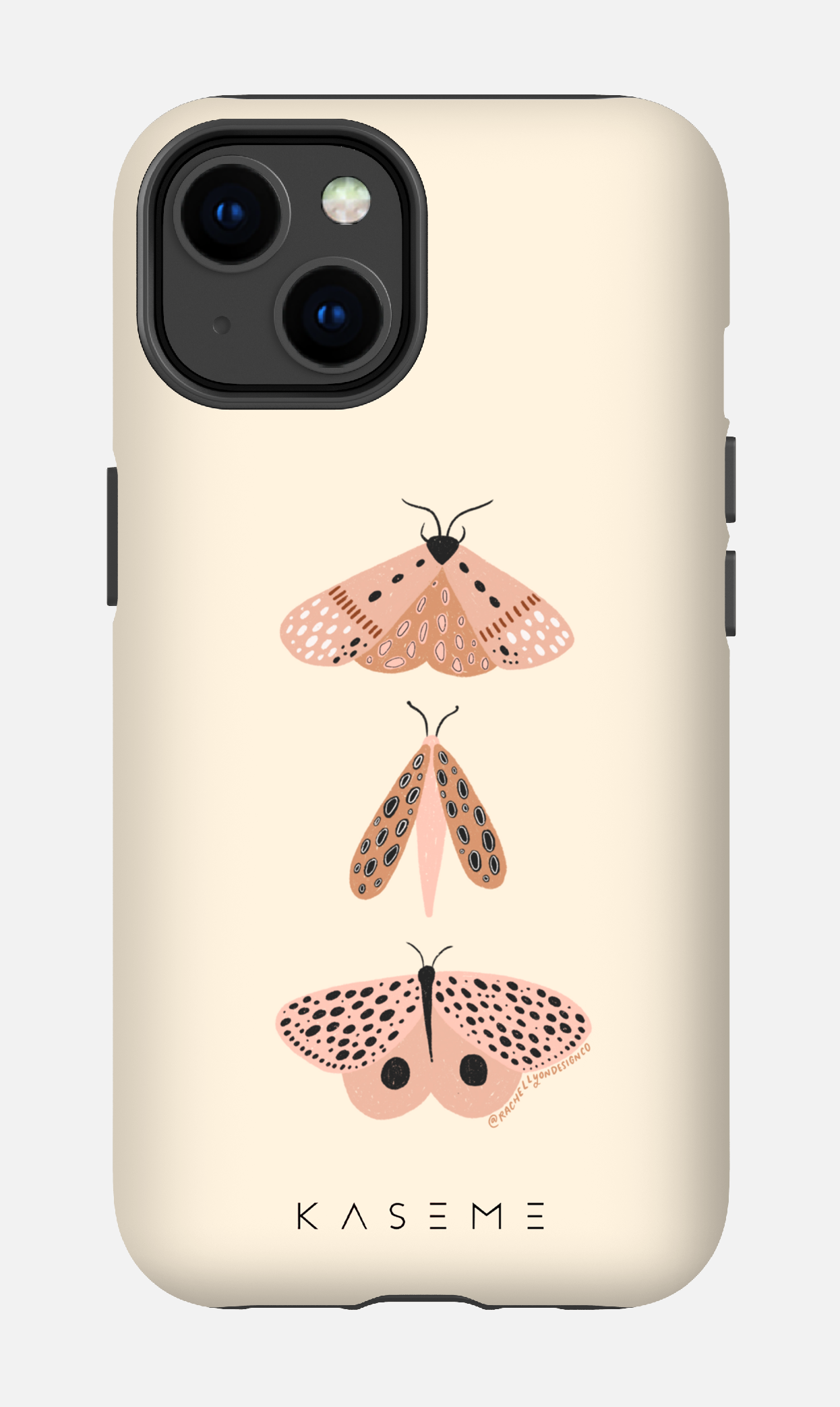 Minimalist Moth Trio by Rachel Lyon Design Co. - iPhone 14