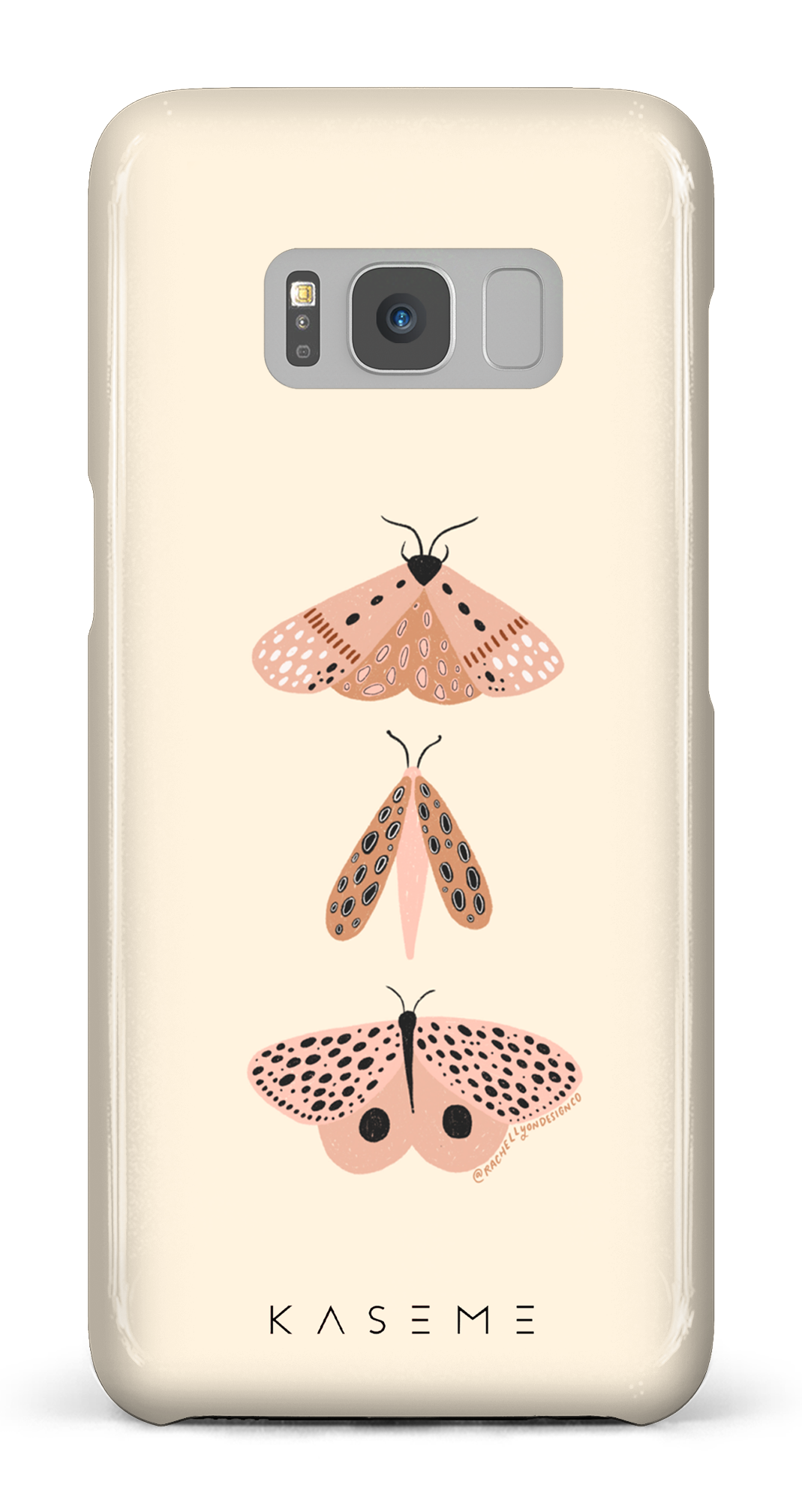 Minimalist Moth Trio by Rachel Lyon Design Co. - Galaxy S8