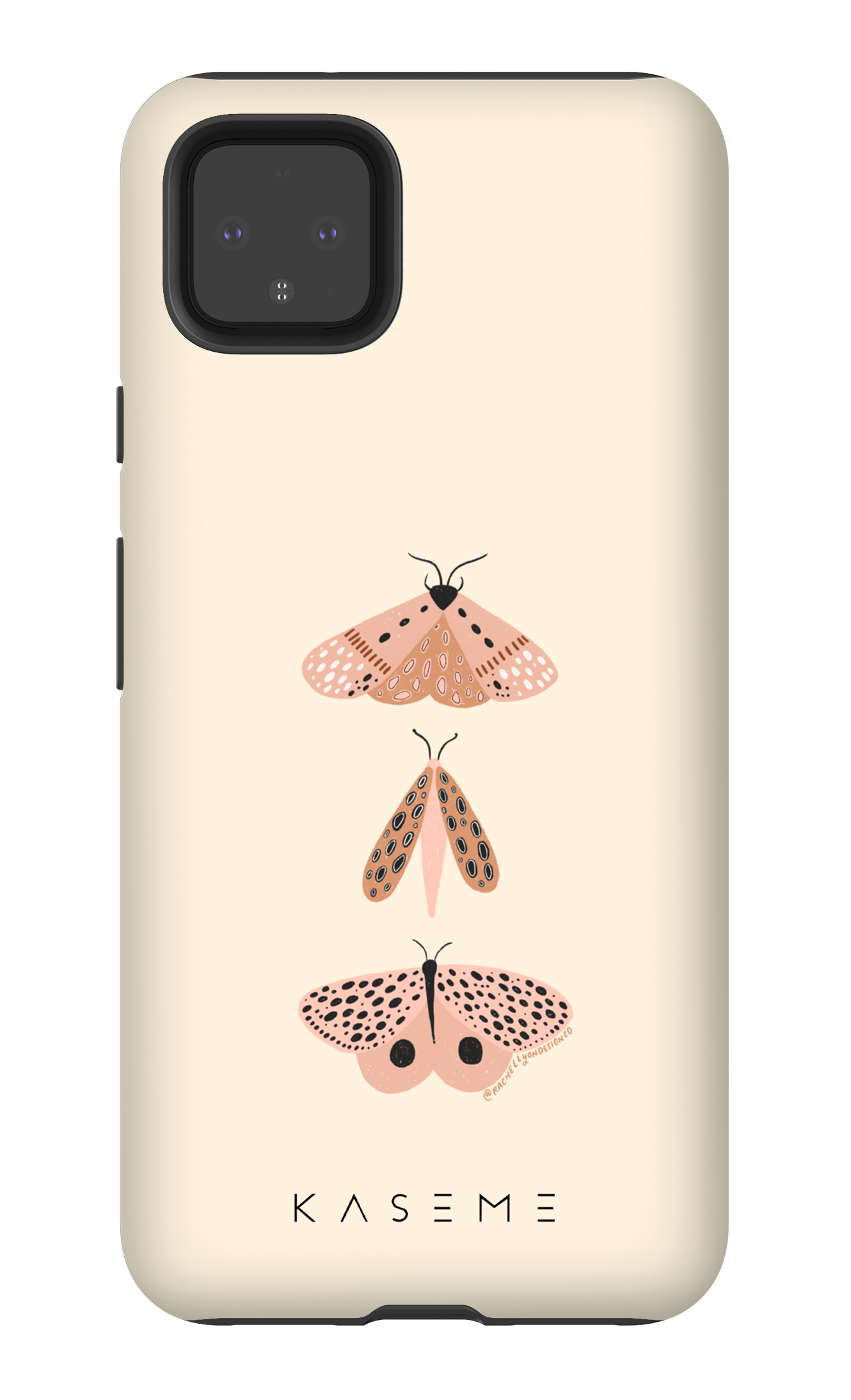 Minimalist Moth Trio by Rachel Lyon Design Co. - Google Pixel 4 XL