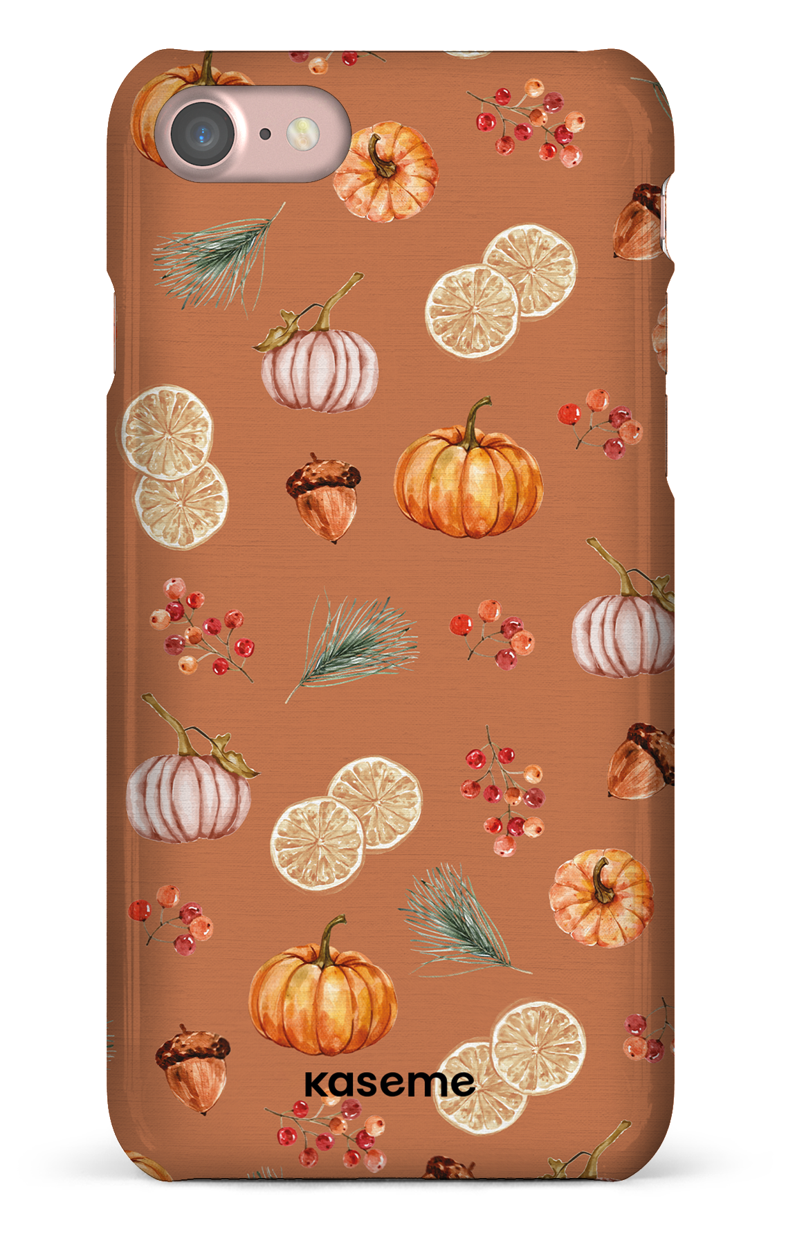 Pumpkin Garden Orange - iPhone 7