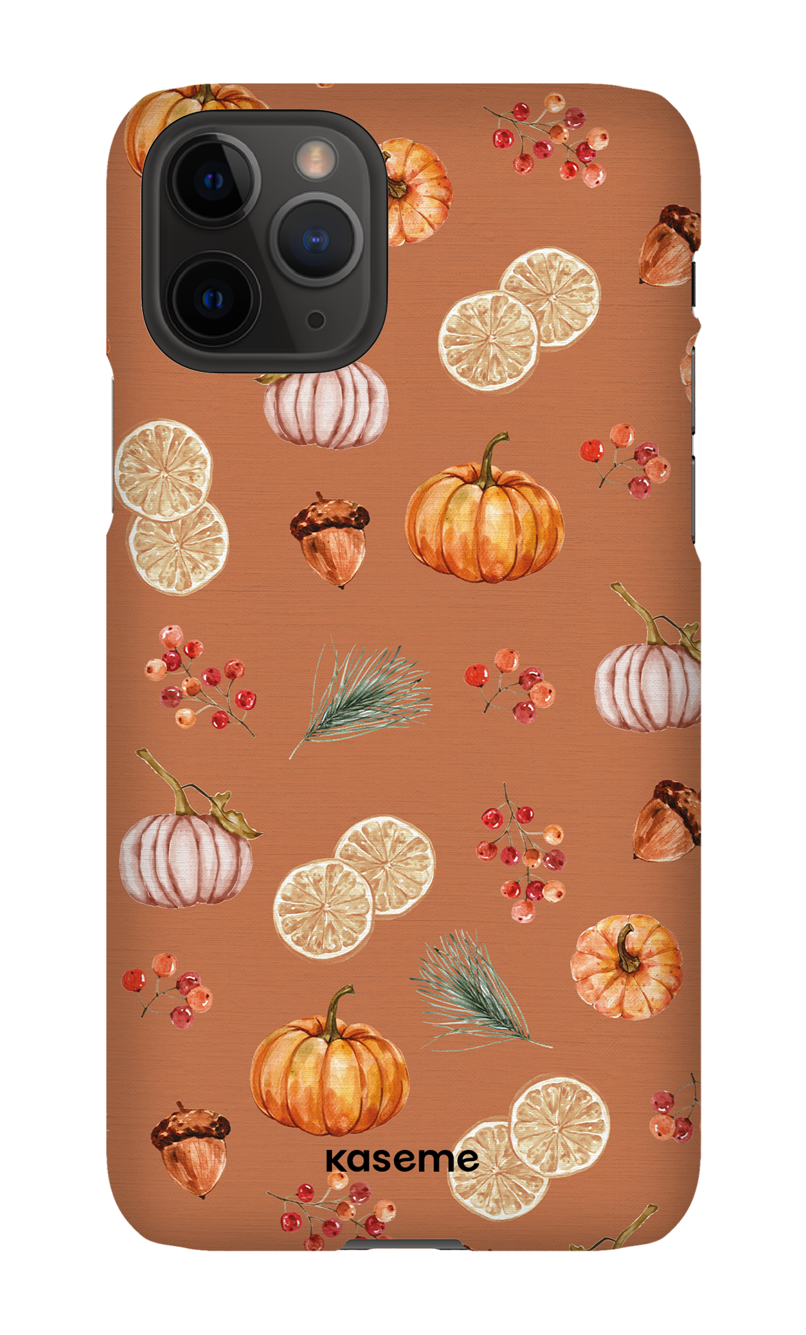 Pumpkin Garden Orange - iPhone 11 Pro