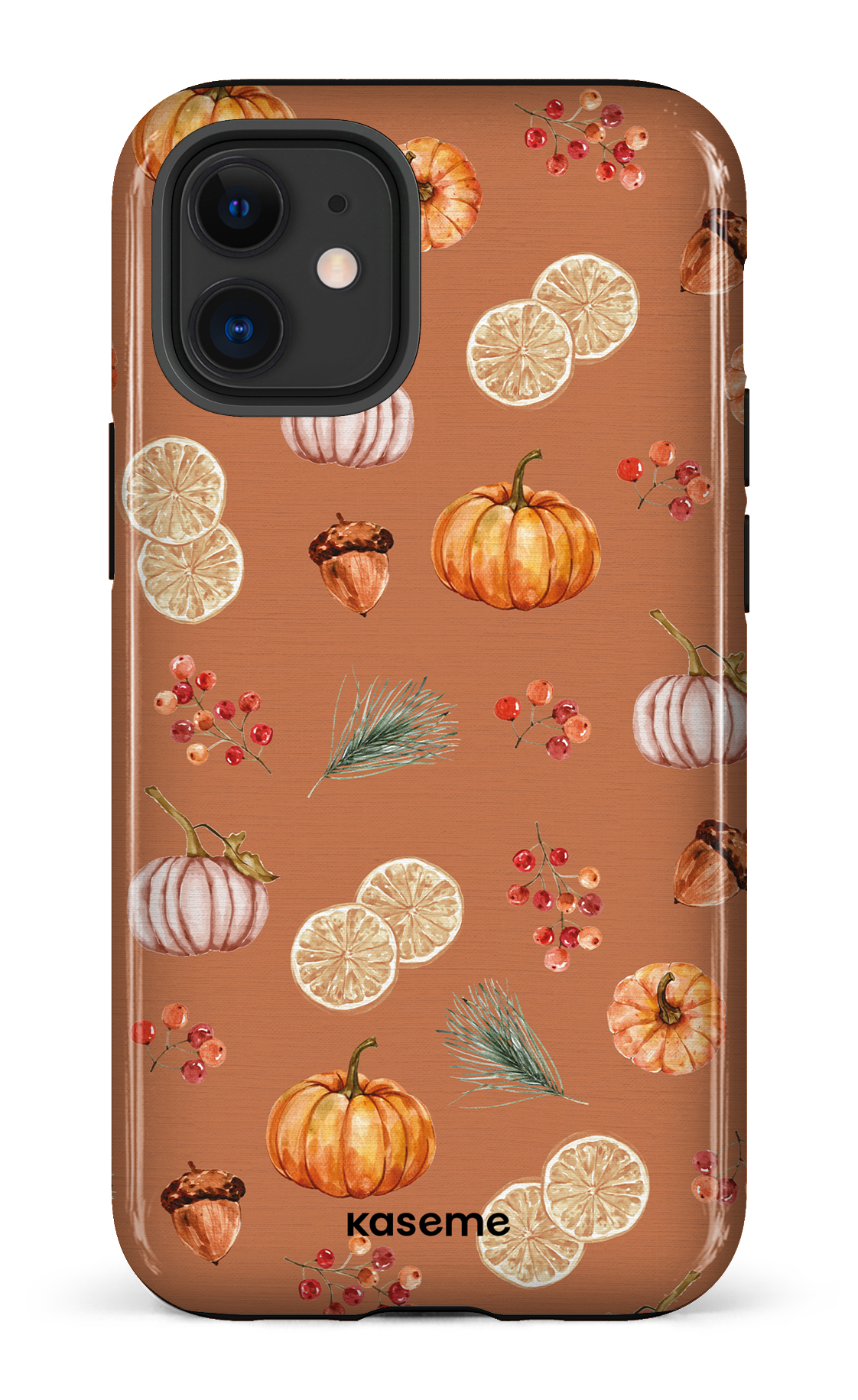 Pumpkin Garden Orange - iPhone 12 Mini
