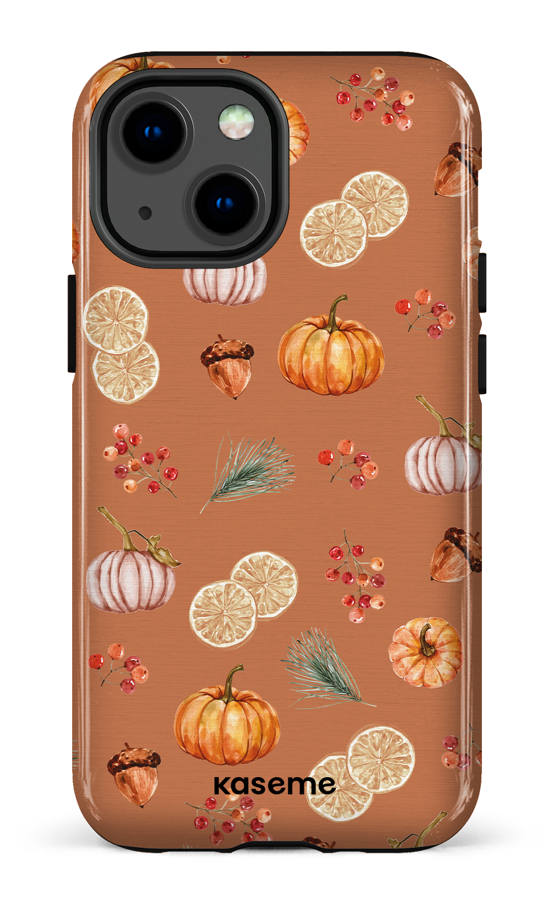Pumpkin Garden Orange - iPhone 13 Mini