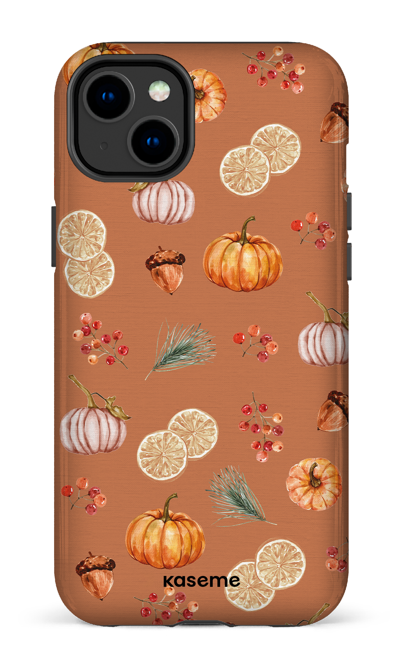 Pumpkin Garden Orange - iPhone 14 Plus