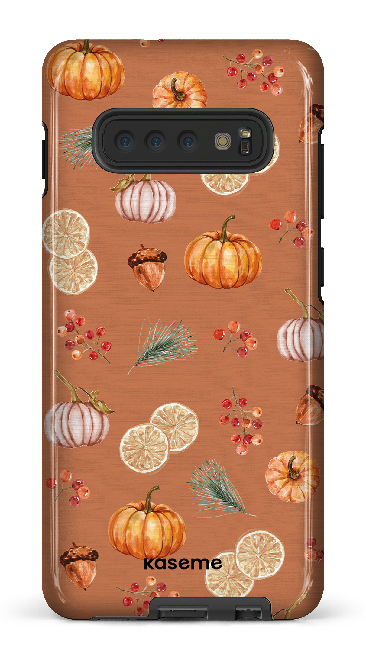 Pumpkin Garden Orange - Galaxy S10 Plus