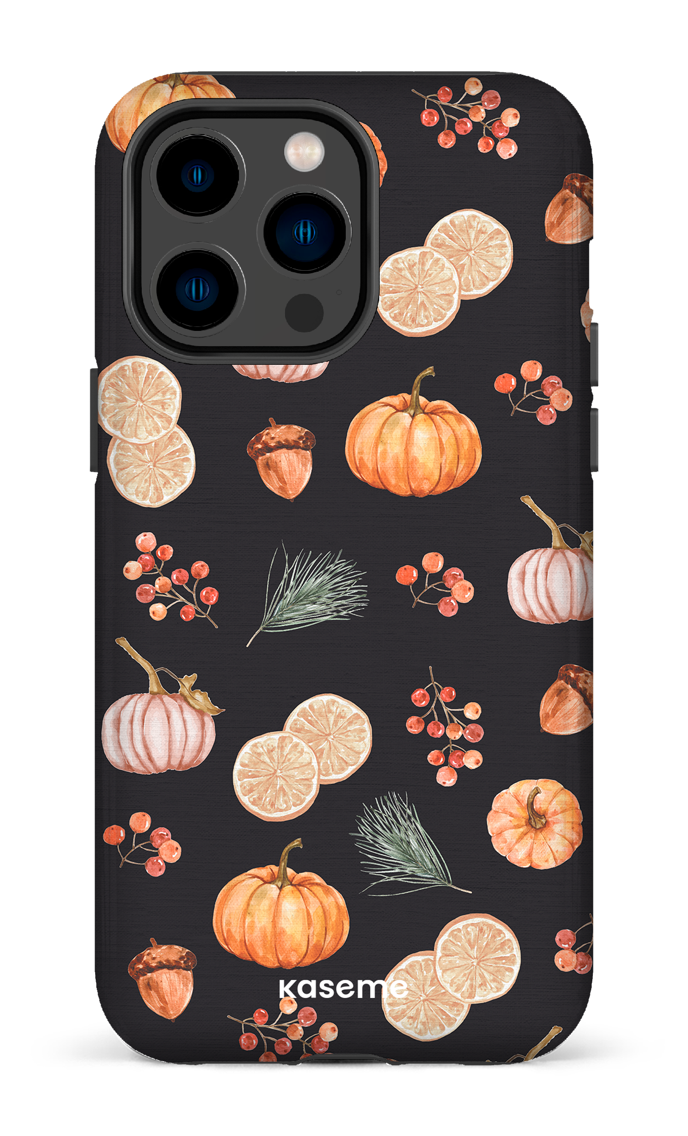 Pumpkin Garden Black - iPhone 14 Pro Max