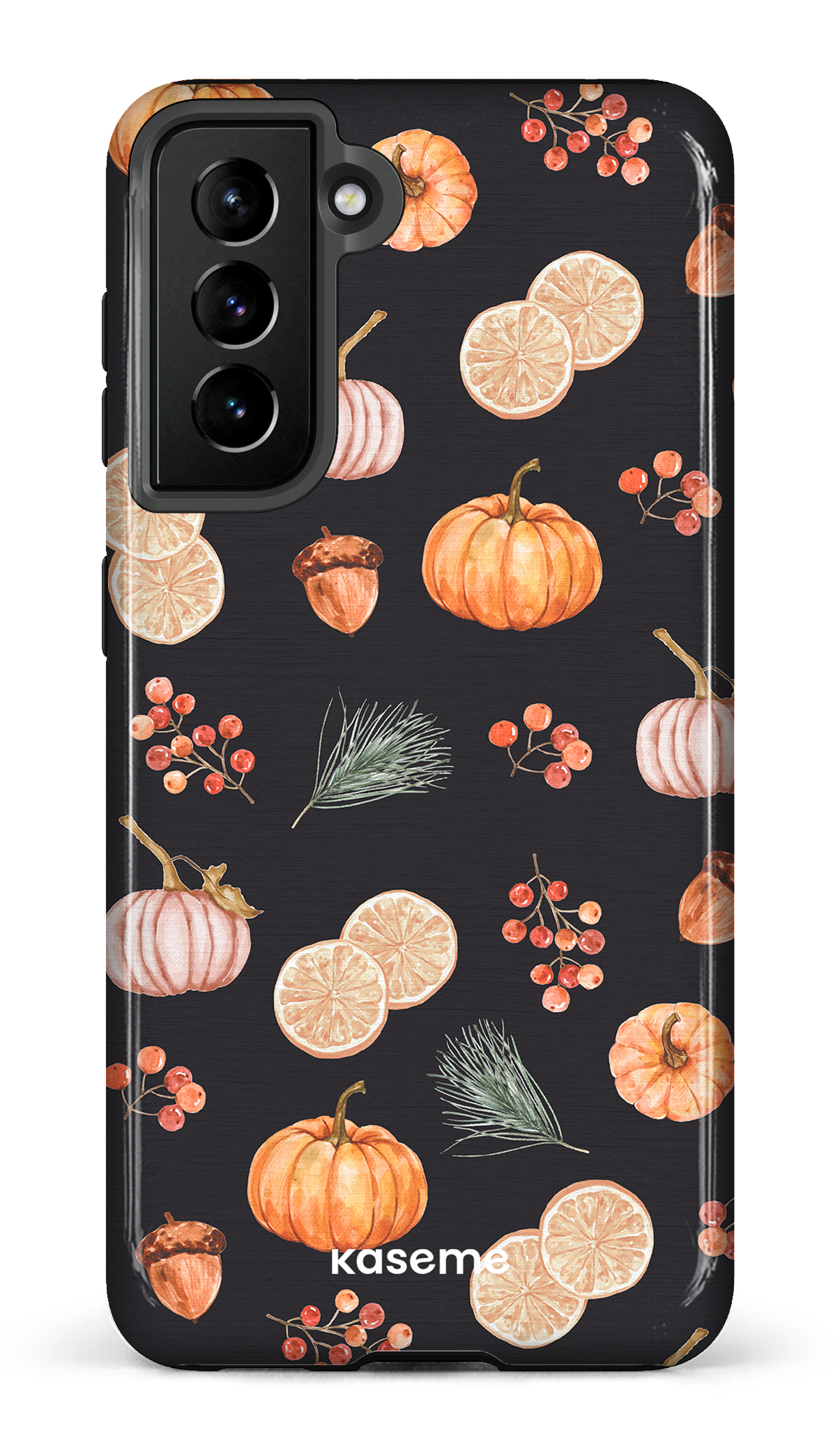 Pumpkin Garden Black - Galaxy S21