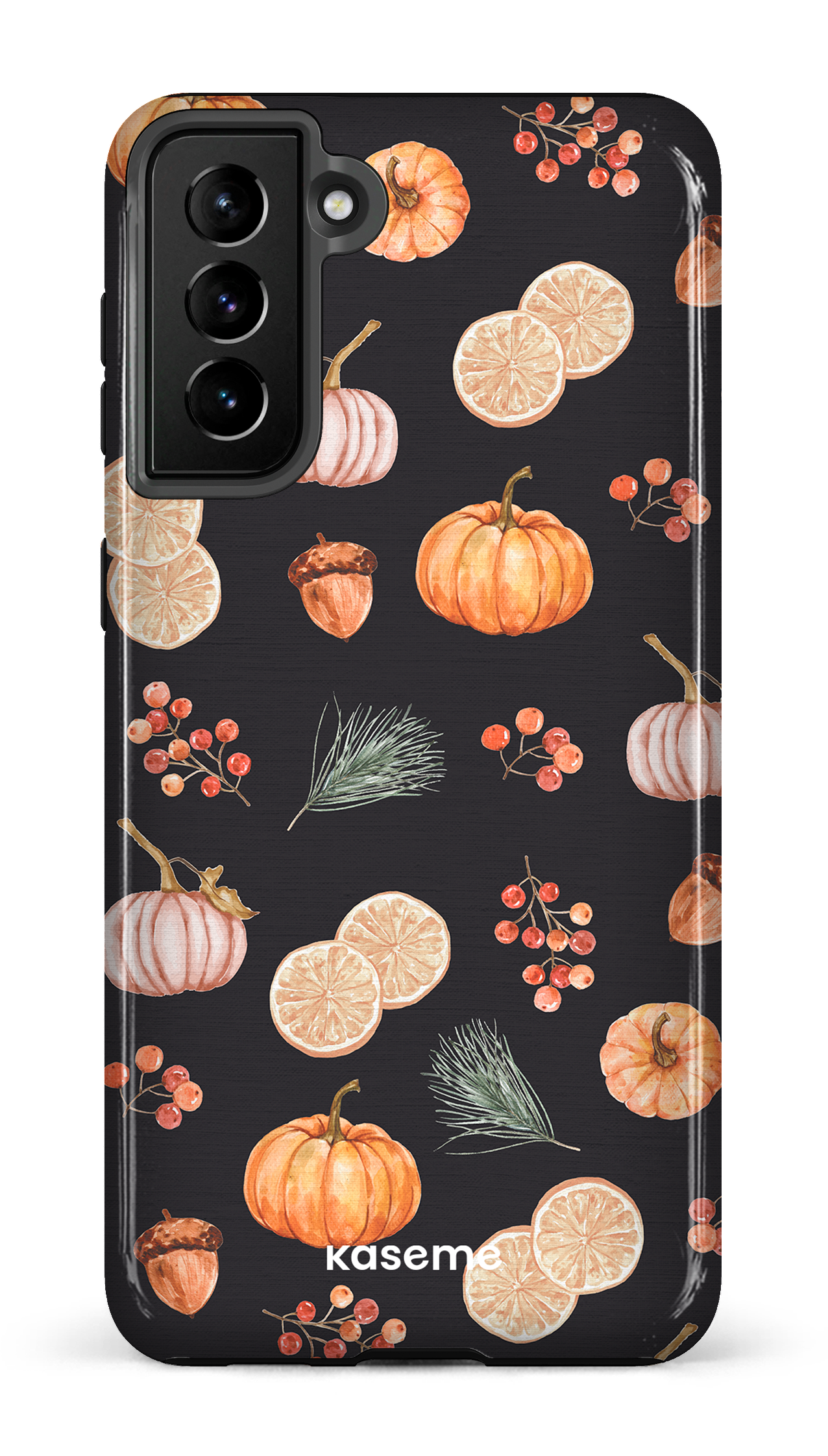 Pumpkin Garden Black - Galaxy S21 Plus