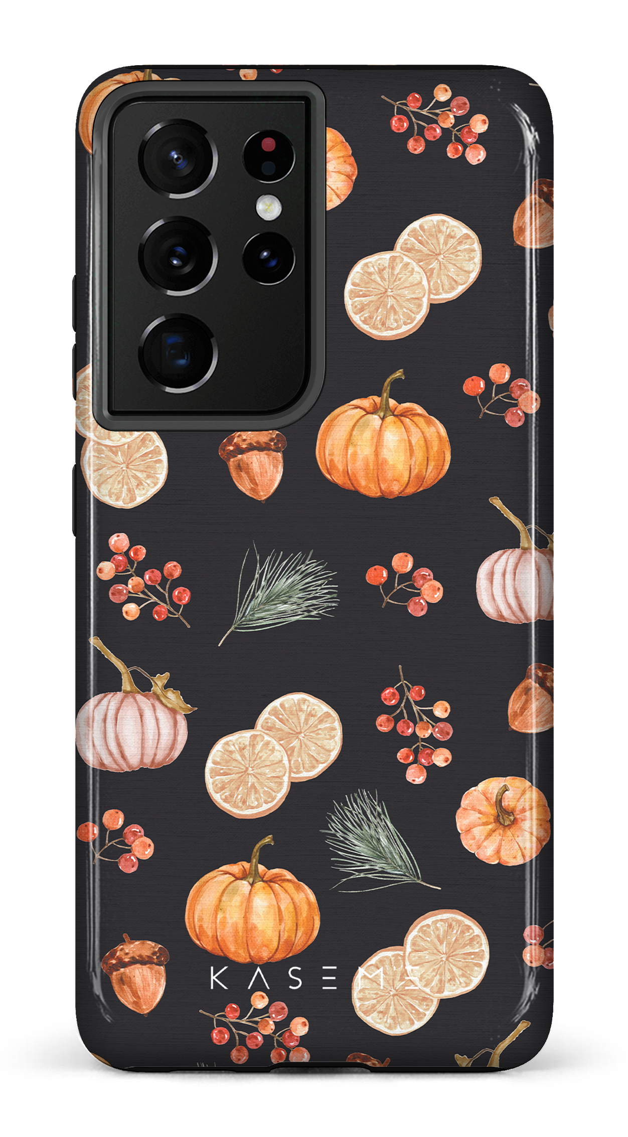 Pumpkin Garden Black - Galaxy S21 Ultra