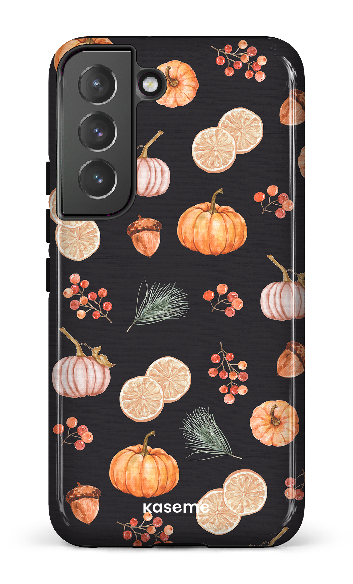 Pumpkin Garden Black - Galaxy S22