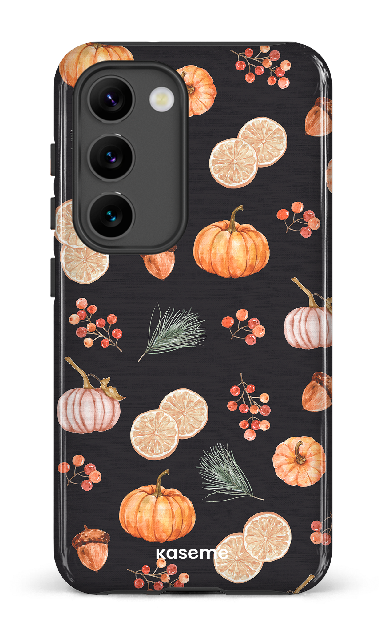 Pumpkin Garden Black - Galaxy S23