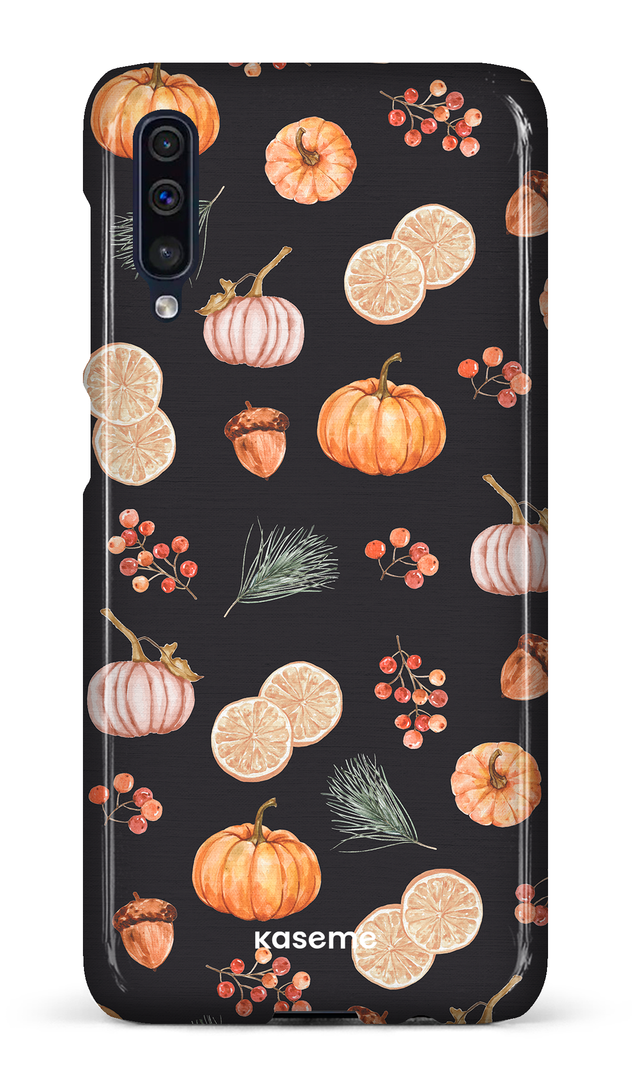 Pumpkin Garden Black - Galaxy A50
