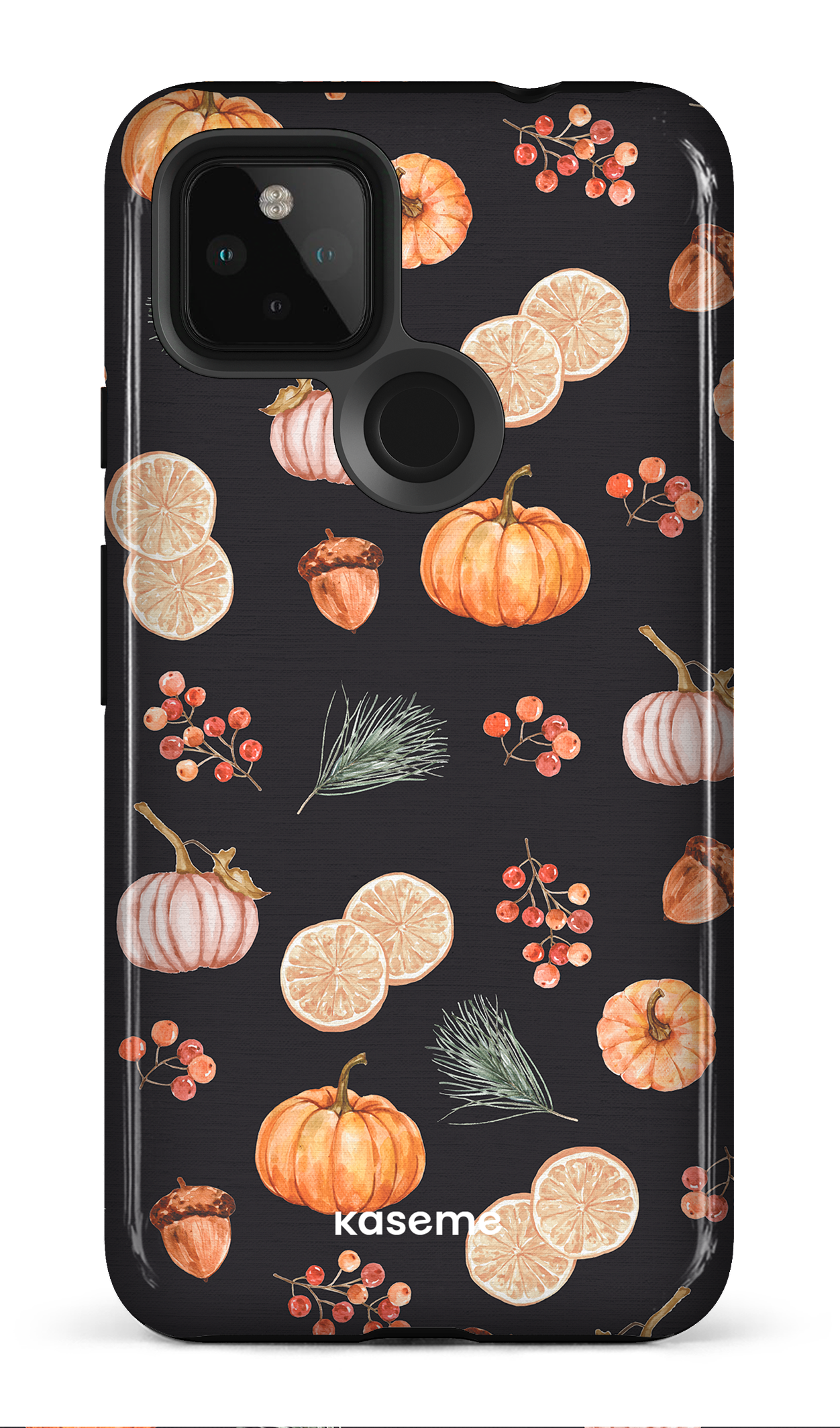 Pumpkin Garden Black - Google Pixel 4A (5G)