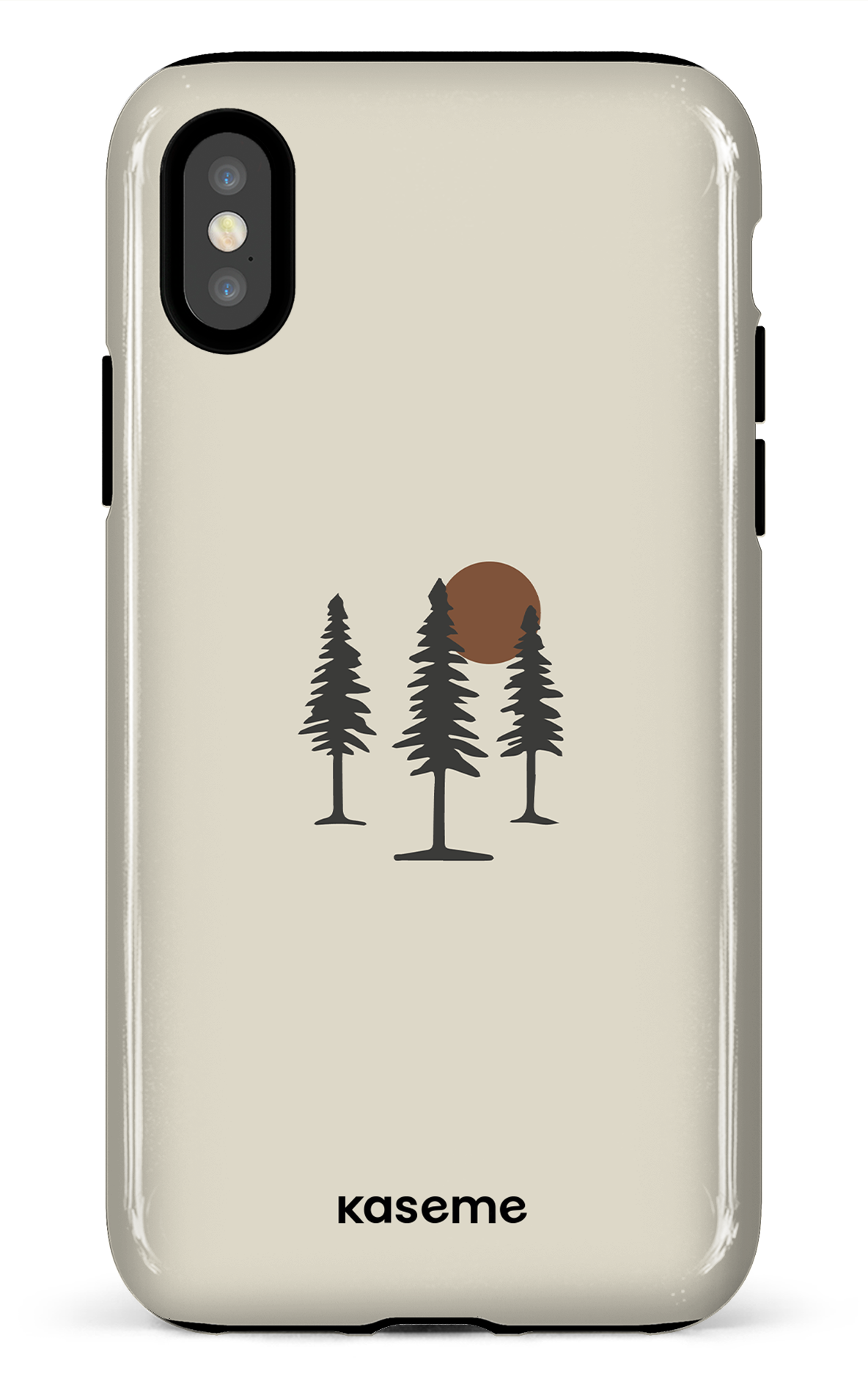 The Great Woods Beige - iPhone X/Xs