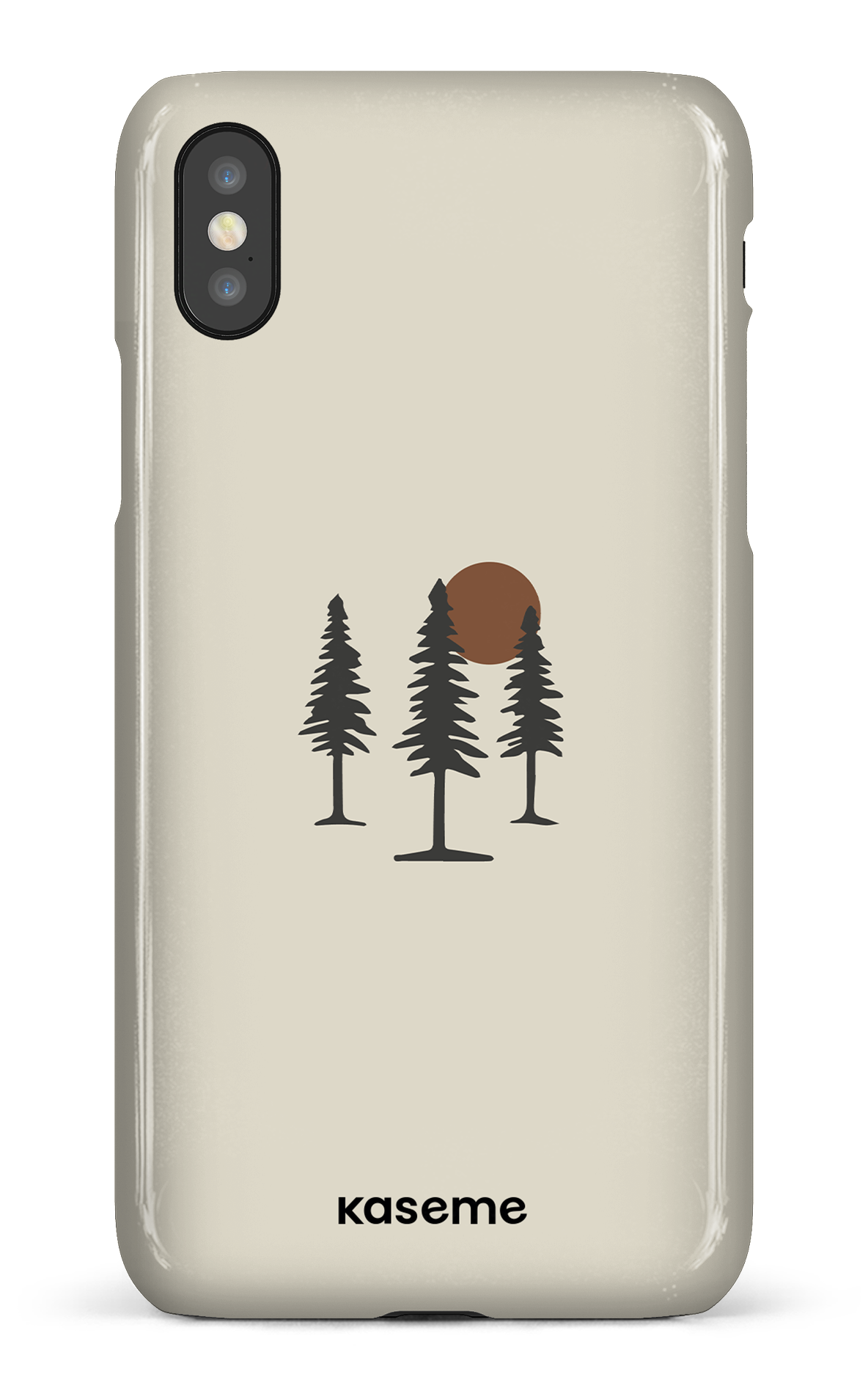 The Great Woods Beige - iPhone X/Xs