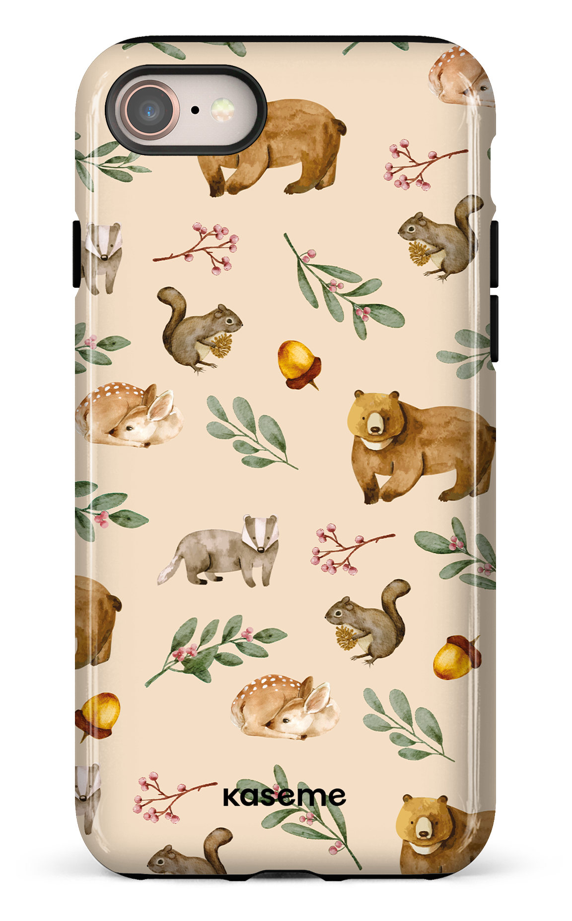 Furry Forest Beige - iPhone SE 2020 / 2022