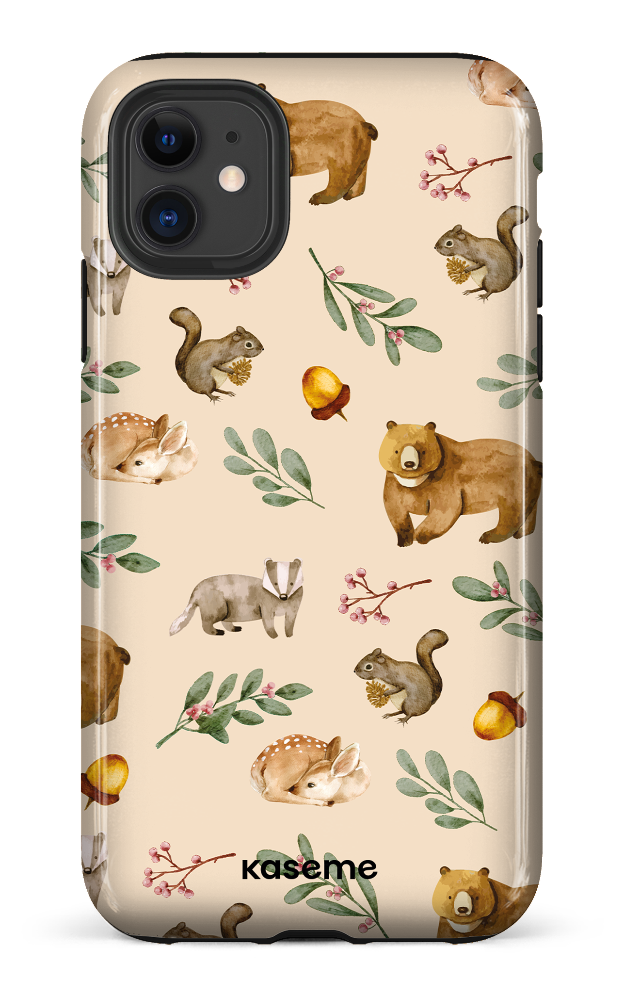 Furry Forest Beige - iPhone 11