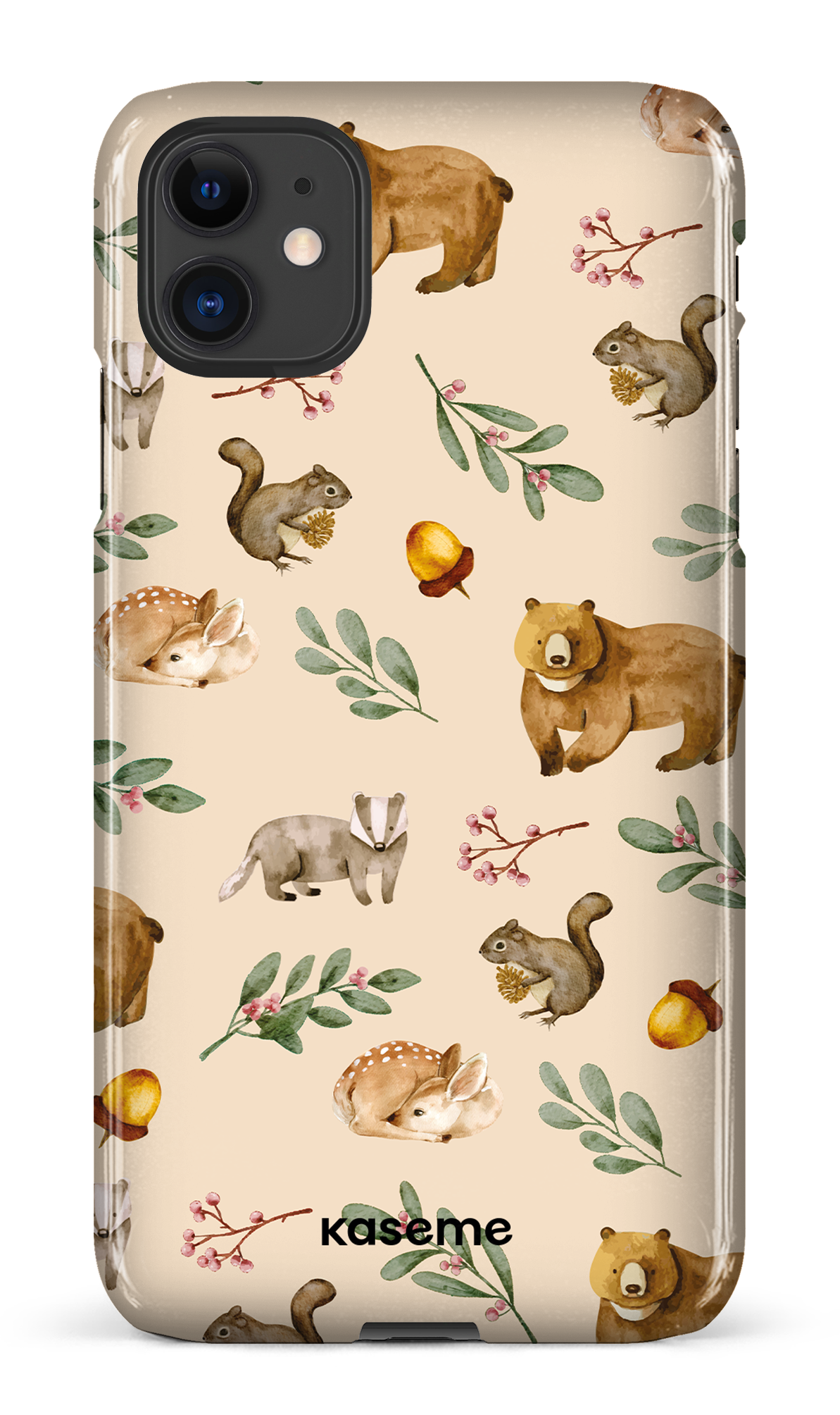 Furry Forest Beige - iPhone 11