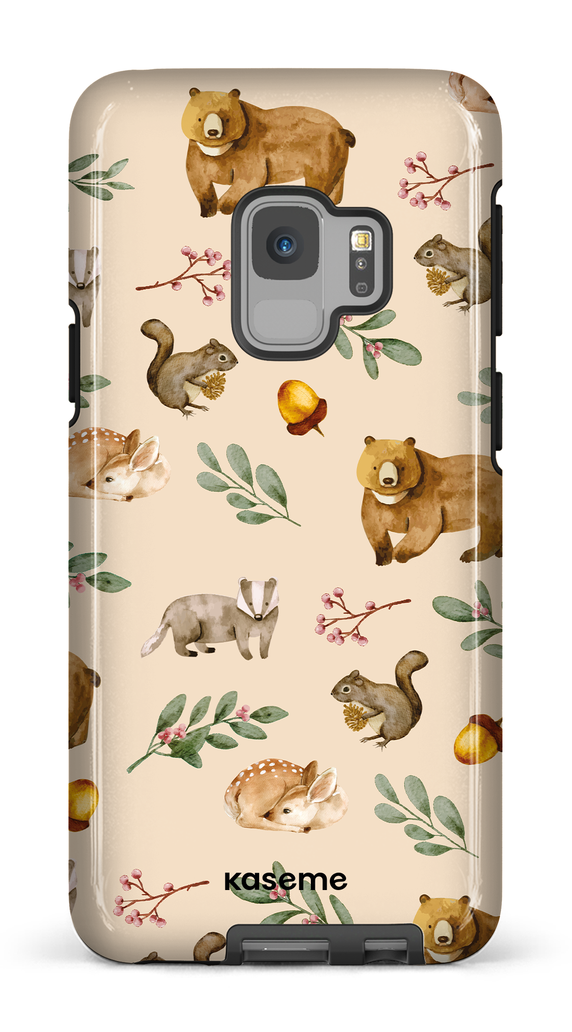 Furry Forest Beige - Galaxy S9