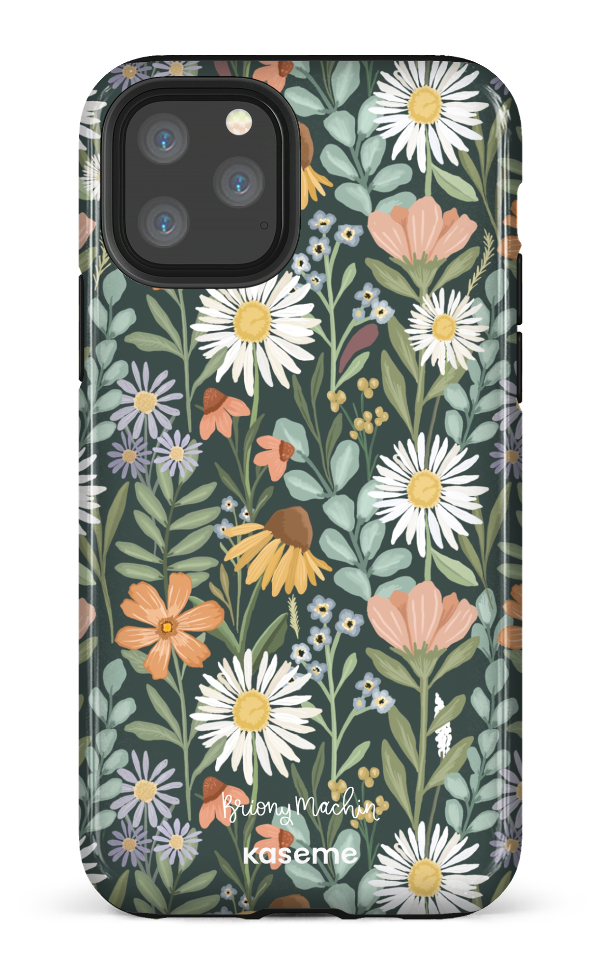 Sending Flowers Green by Briony Machin - iPhone 11 Pro