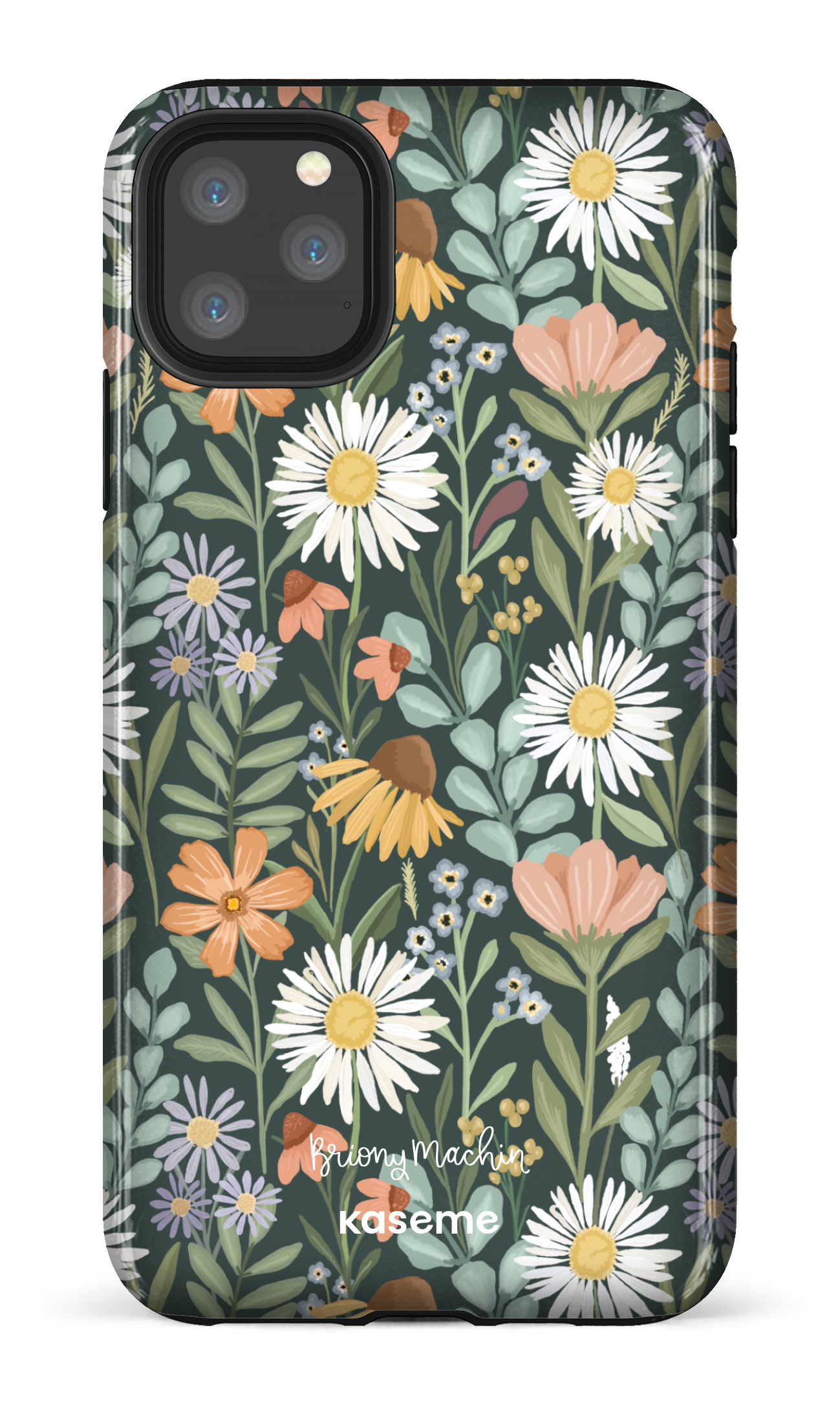 Sending Flowers Green by Briony Machin - iPhone 11 Pro Max