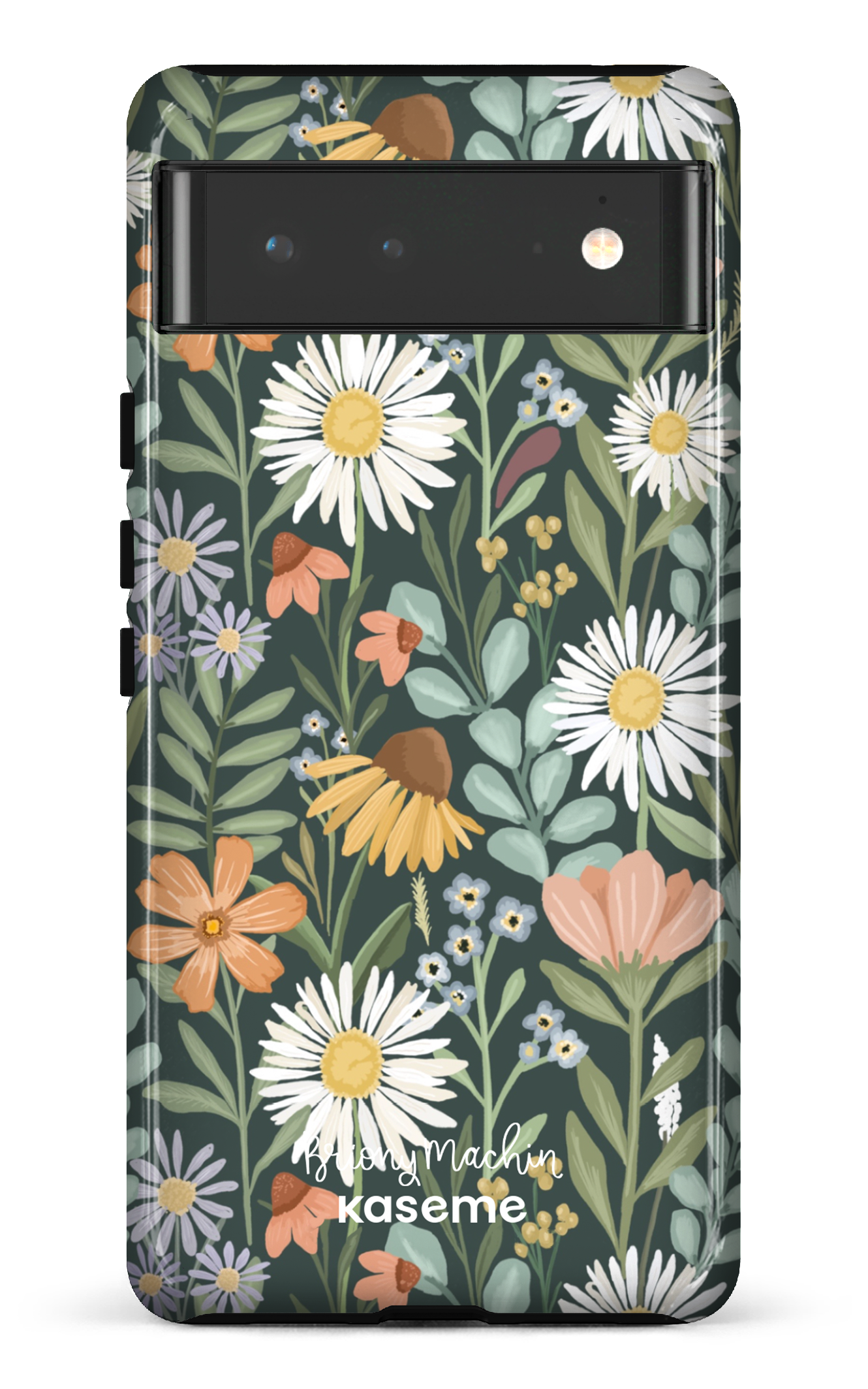 Sending Flowers Green by Briony Machin - Google Pixel 6