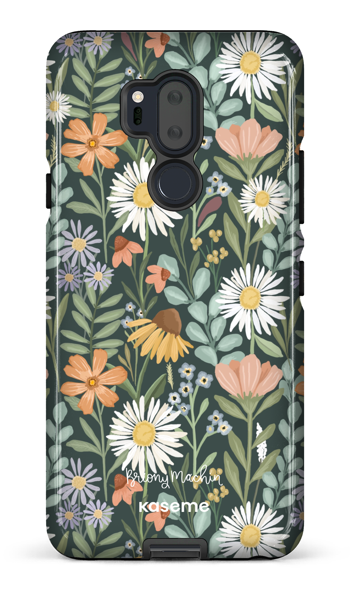 Sending Flowers Green by Briony Machin - LG G7
