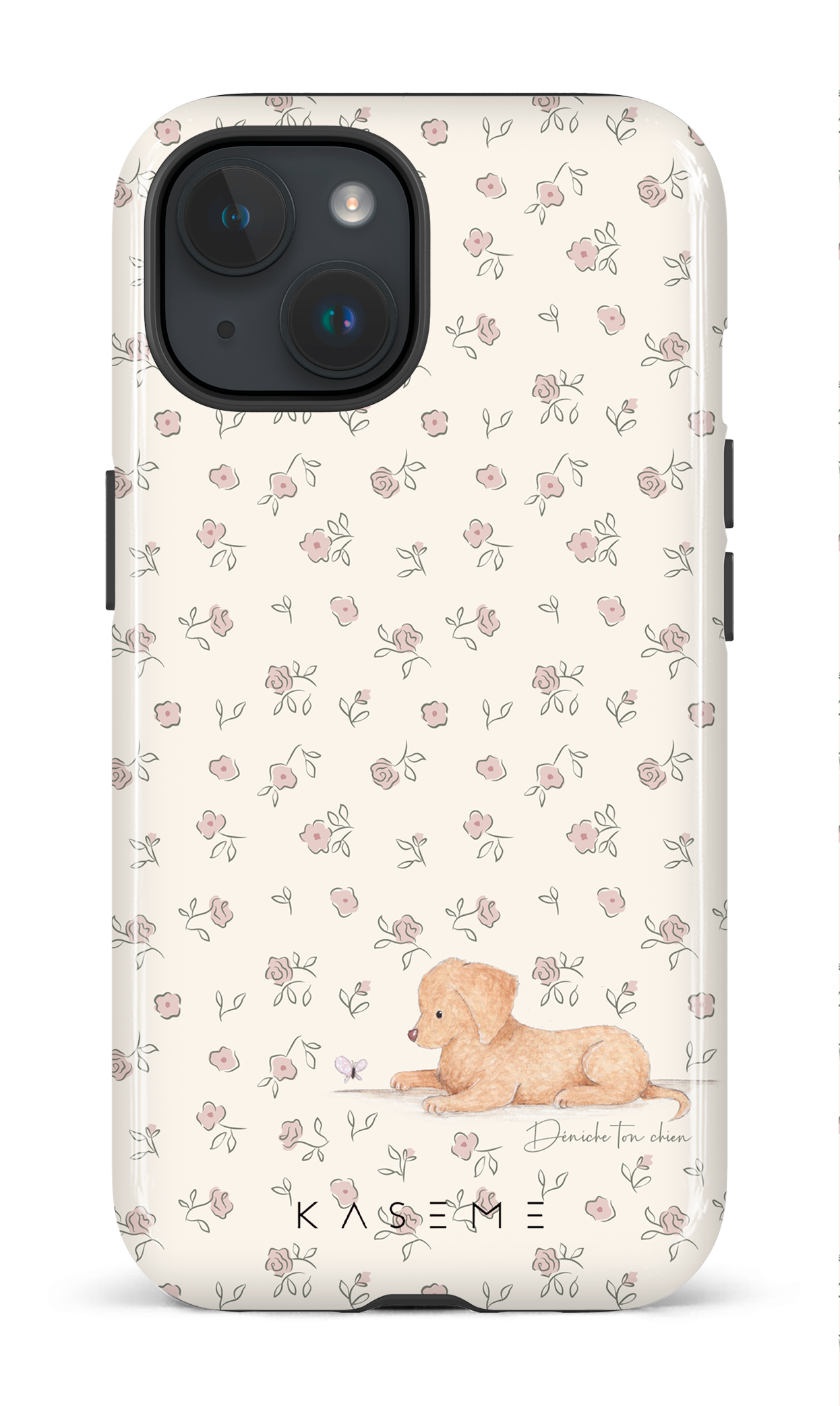 Fur-Ever A Dog Lover Pink by Déniche Ton Chien - iPhone 15