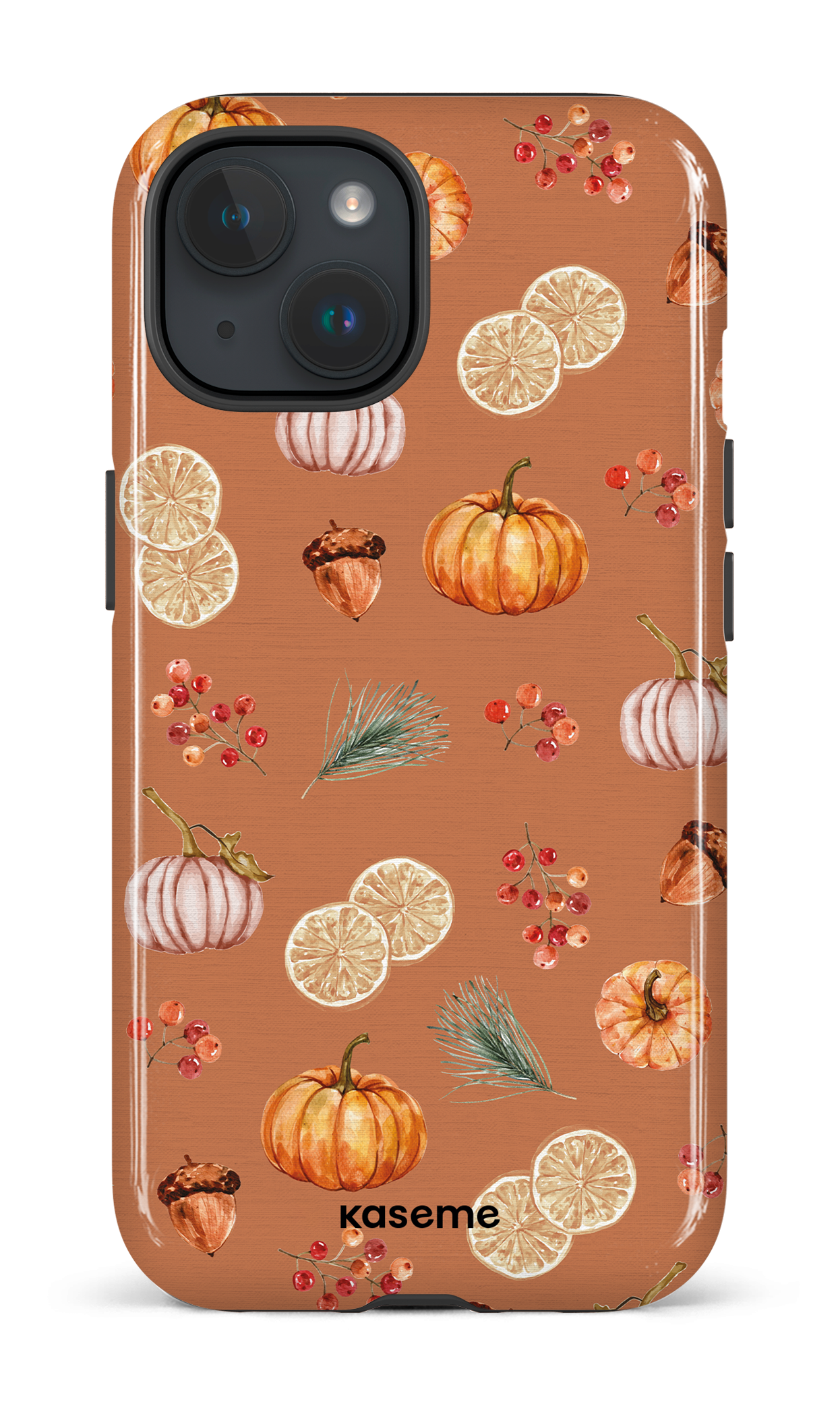 Pumpkin Garden Orange - iPhone 15