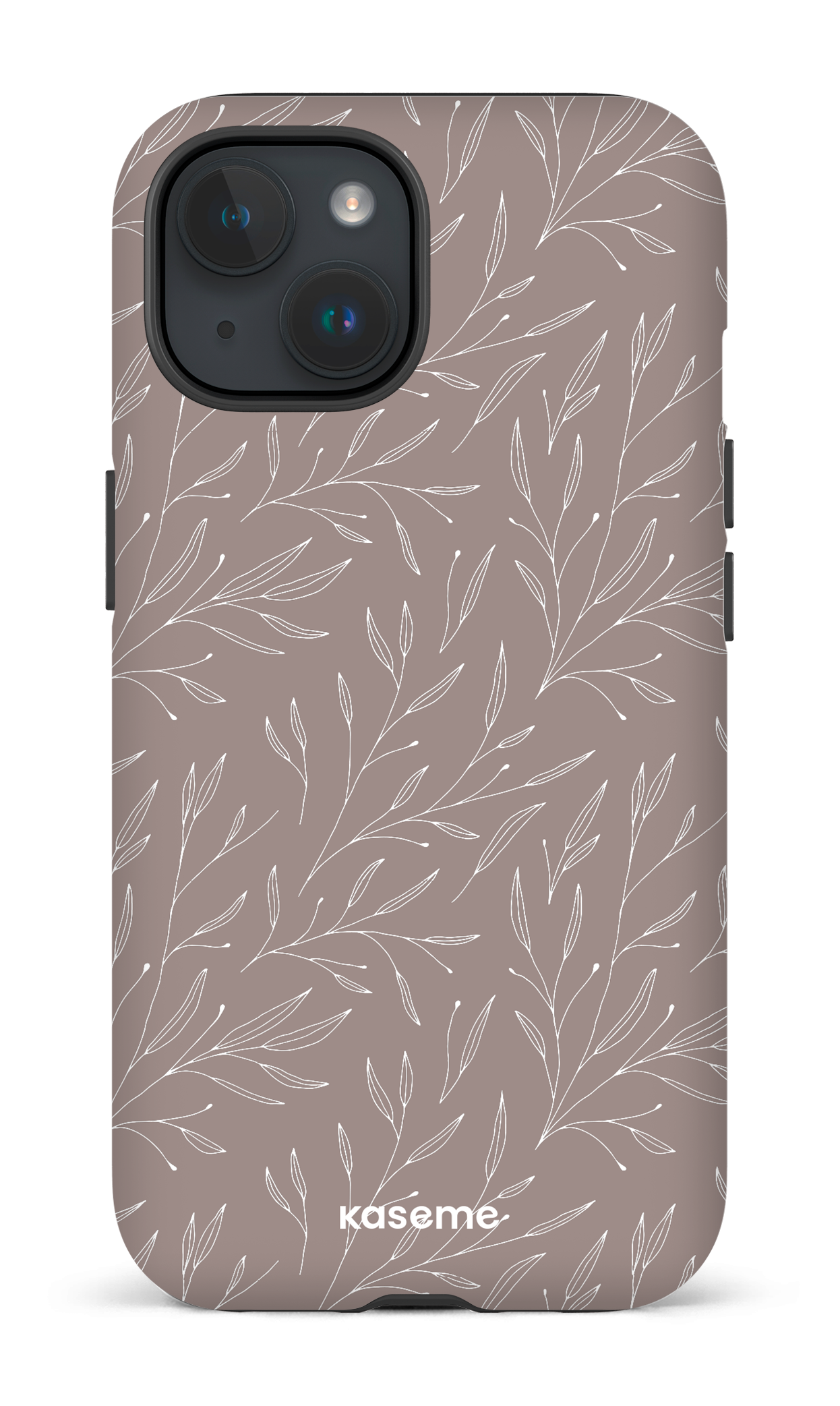 Hibiscus Grey - iPhone 15
