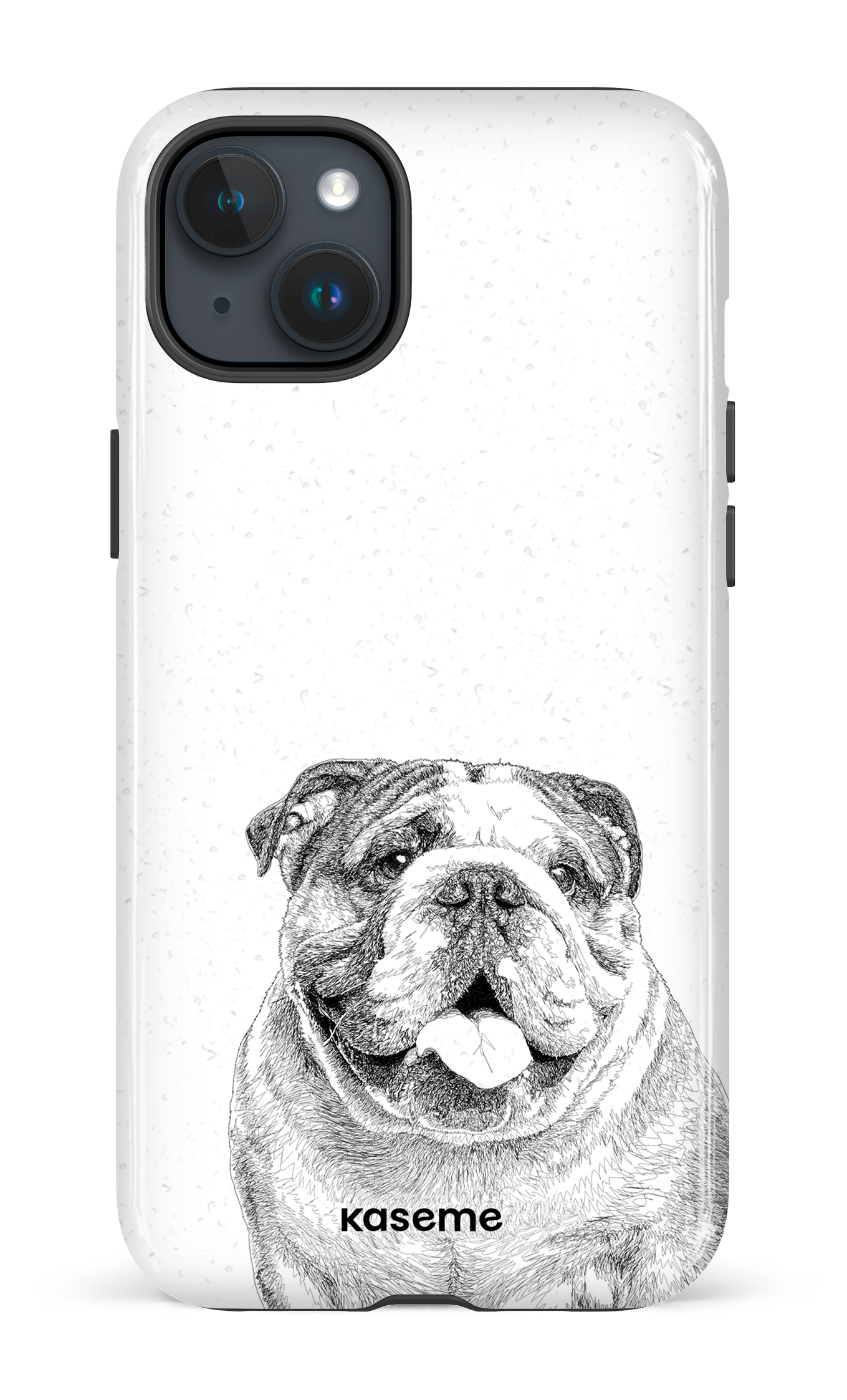 English Bulldog - iPhone 15 Plus