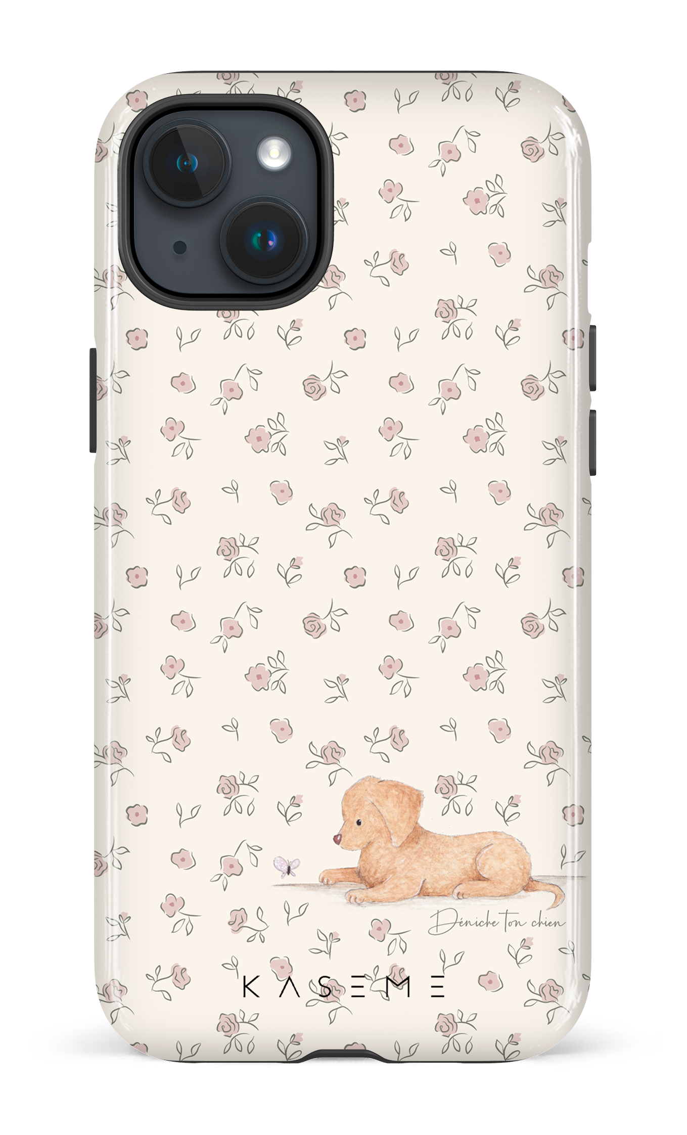 Fur-Ever A Dog Lover Pink by Déniche Ton Chien - iPhone 15 Plus