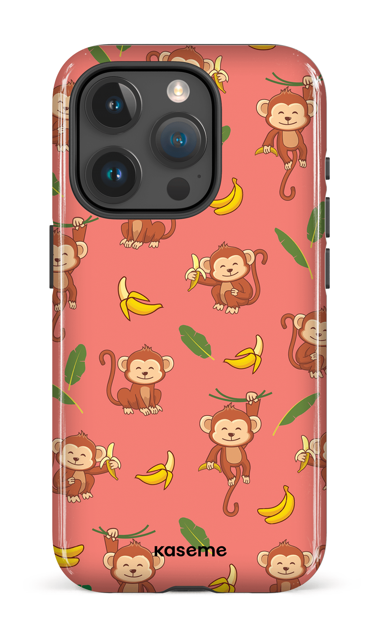Happy Monkey red - iPhone 15 Pro