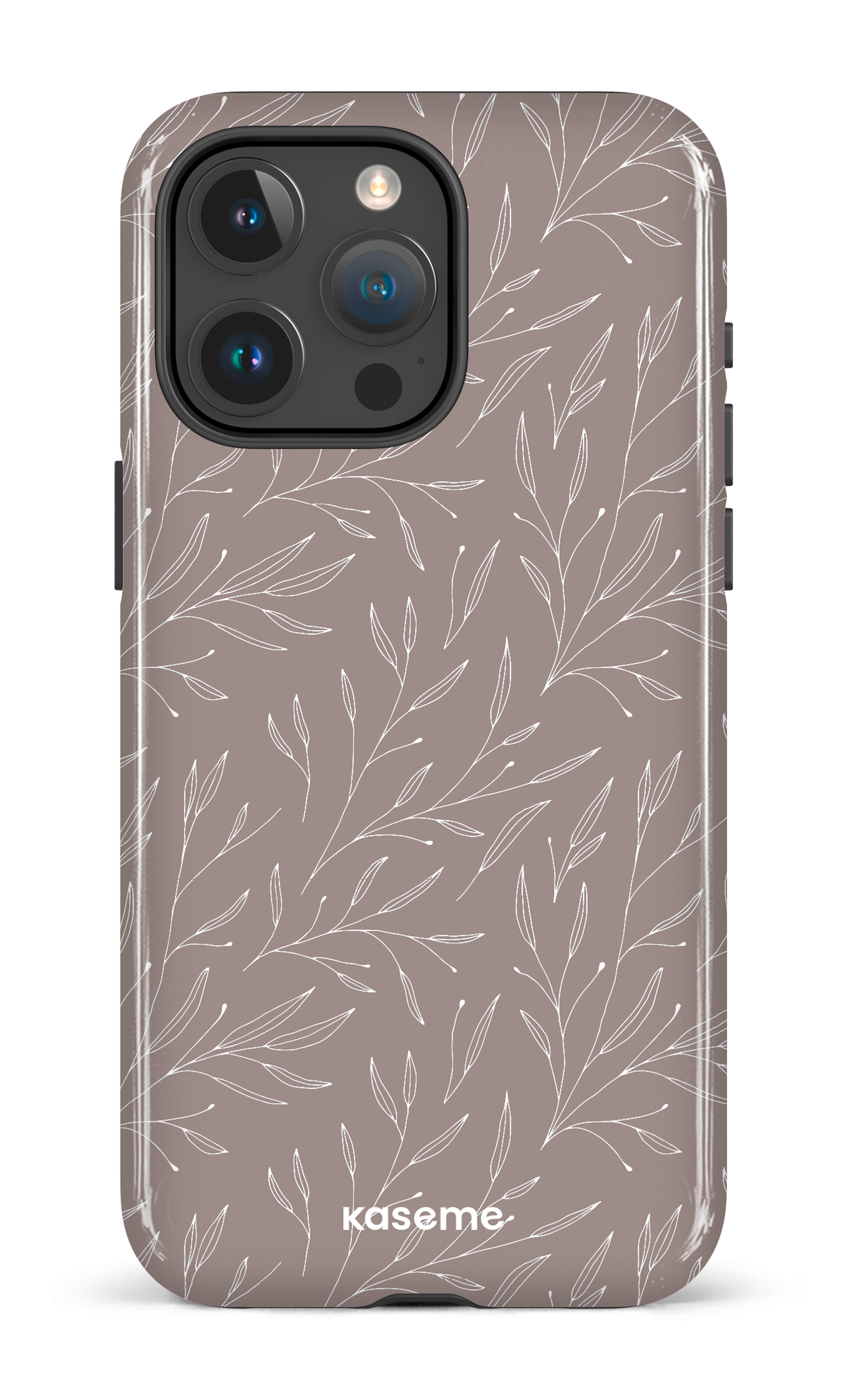 Hibiscus Grey - iPhone 15 Pro Max