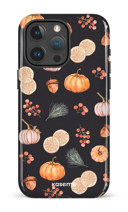 Pumpkin Garden Black - iPhone 15 Pro Max