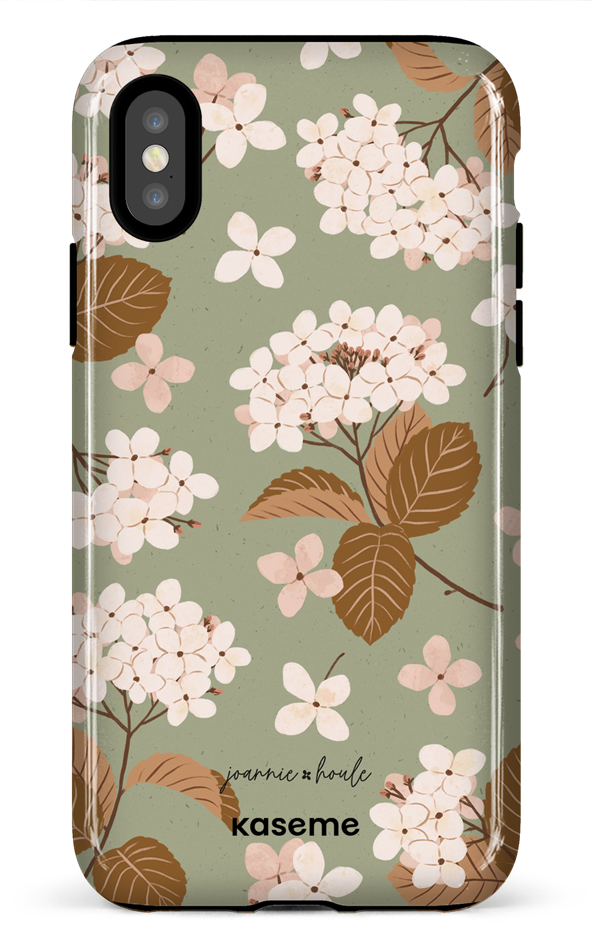 Hydrangeas Green by Joannie Houle - iPhone X/Xs