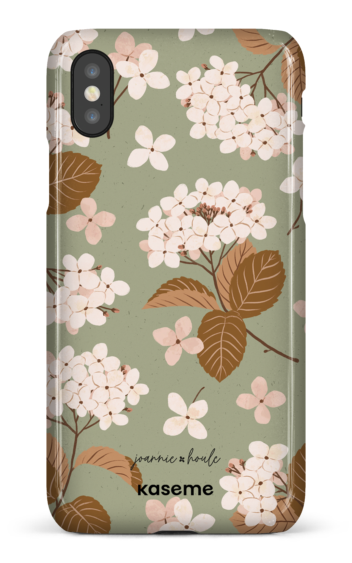 Hydrangeas Green by Joannie Houle - iPhone X/Xs