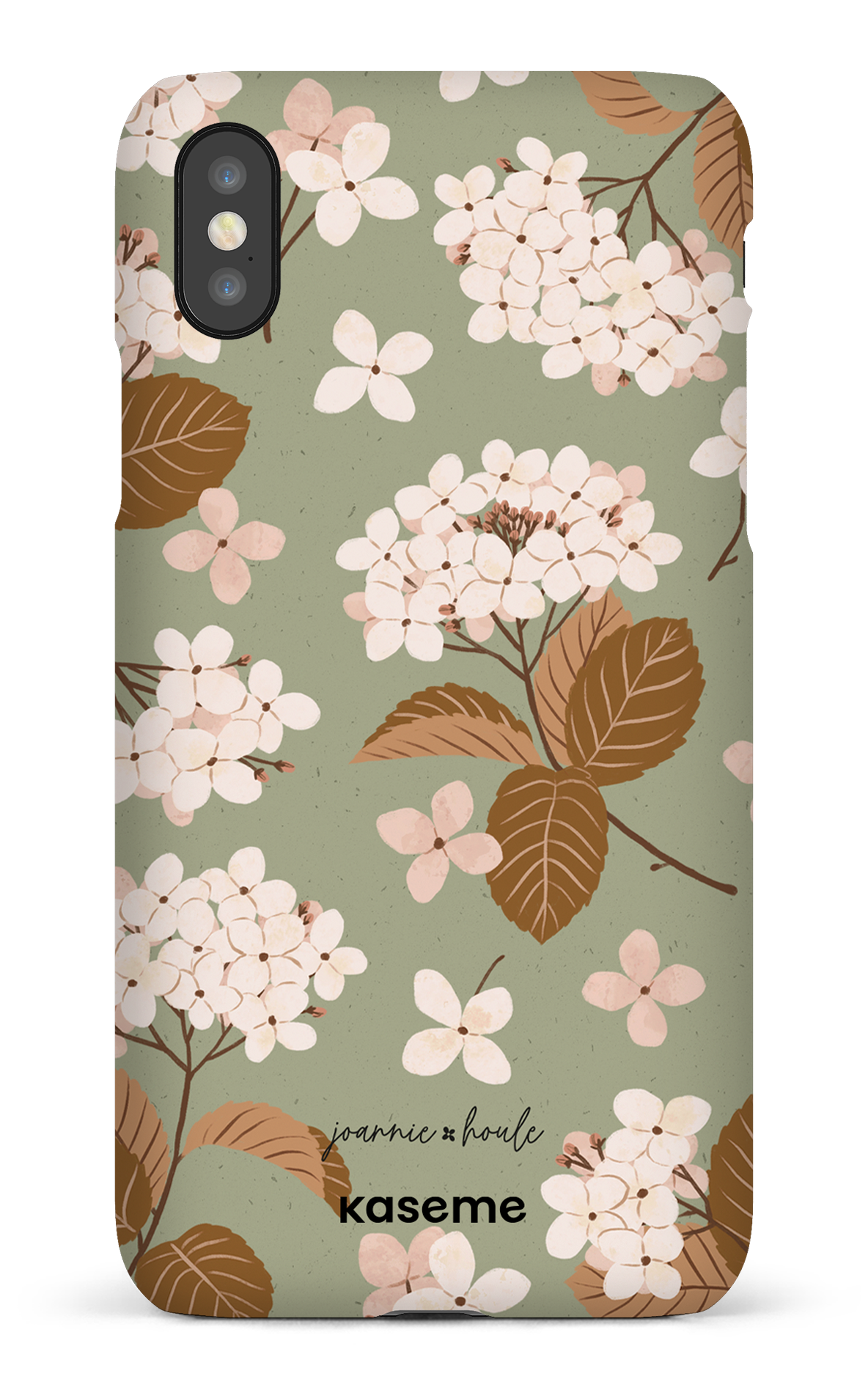 Hydrangeas Green by Joannie Houle - iPhone X/Xs