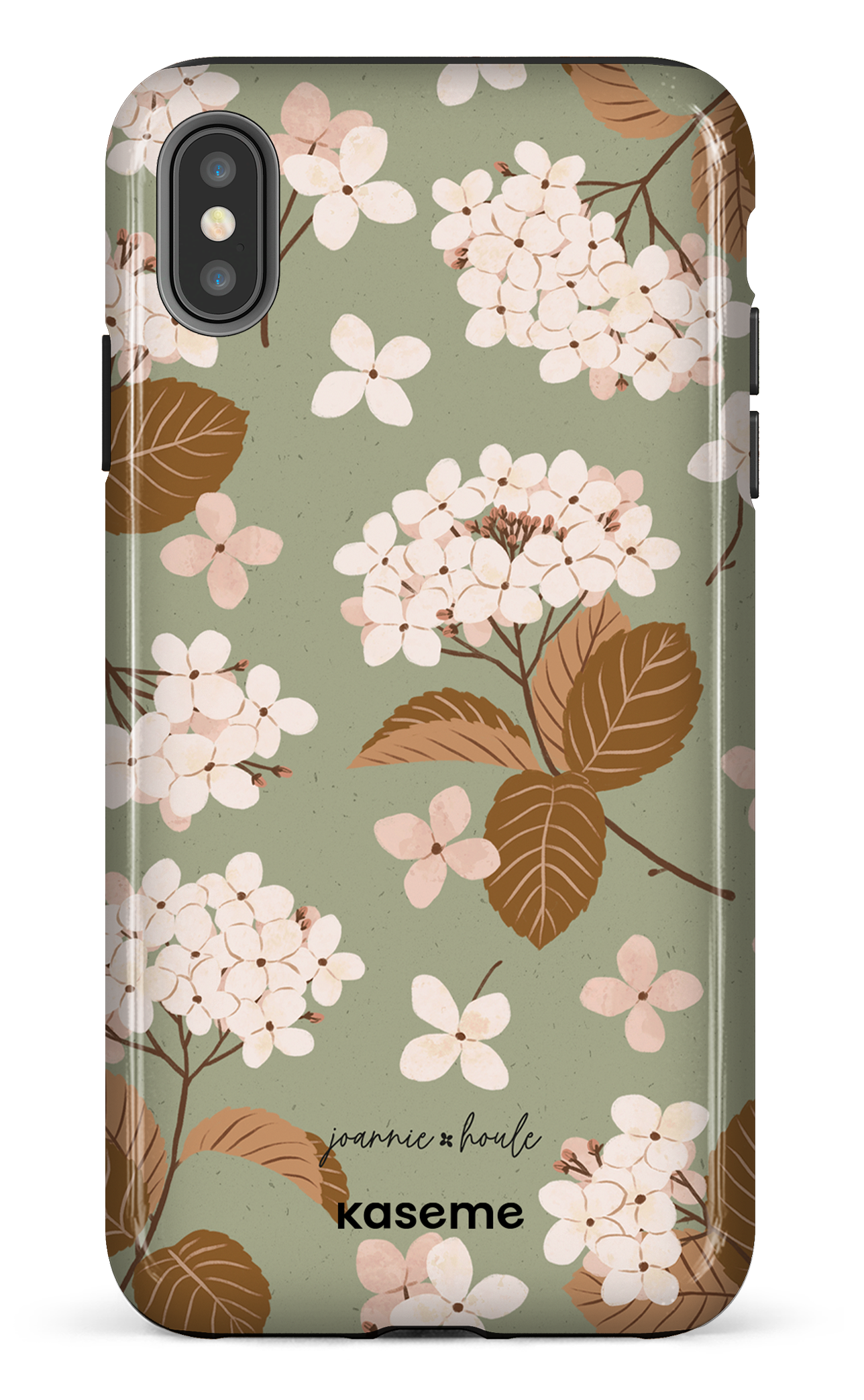 Hydrangeas Green by Joannie Houle - iPhone XS Max