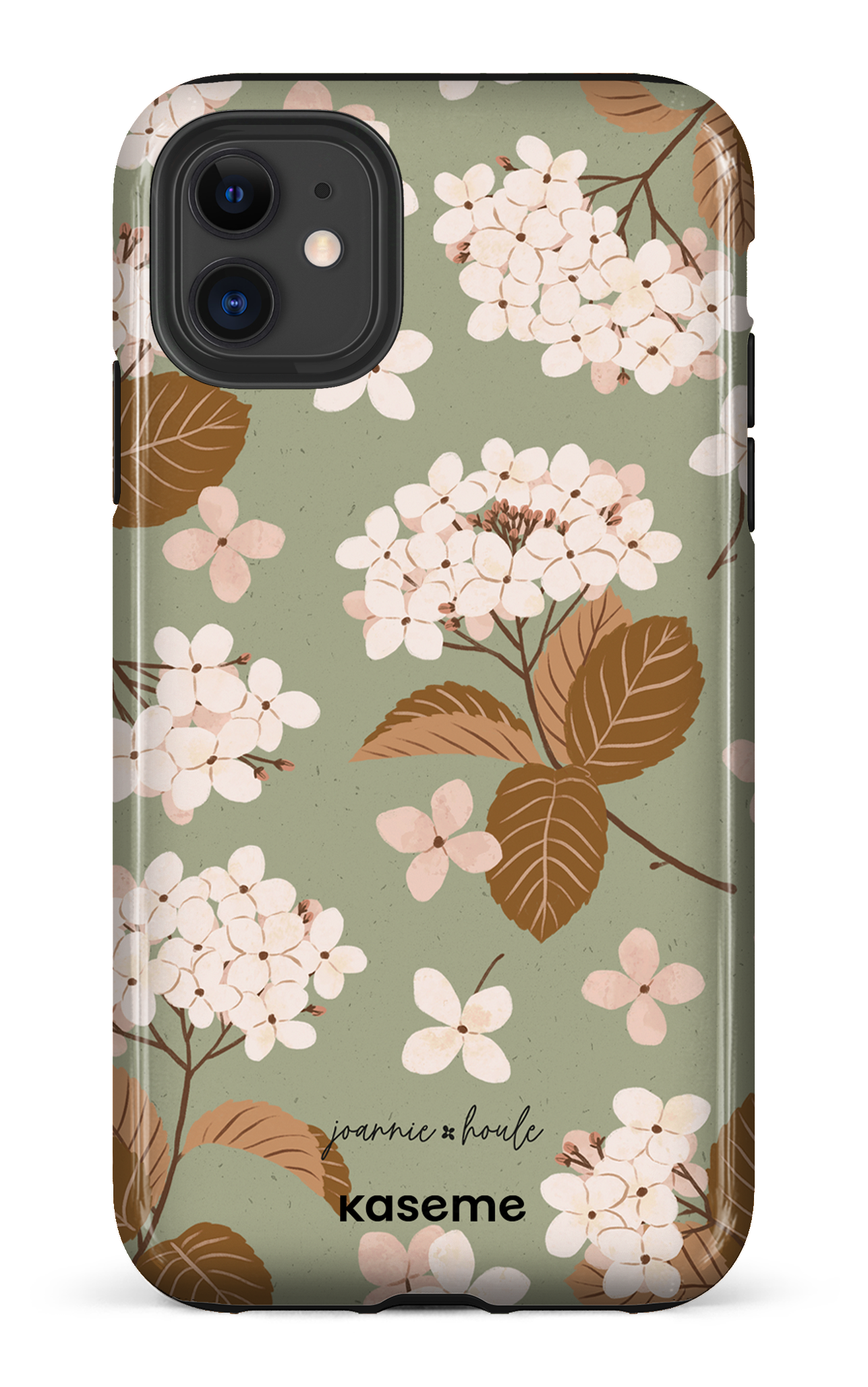 Hydrangeas Green by Joannie Houle - iPhone 11