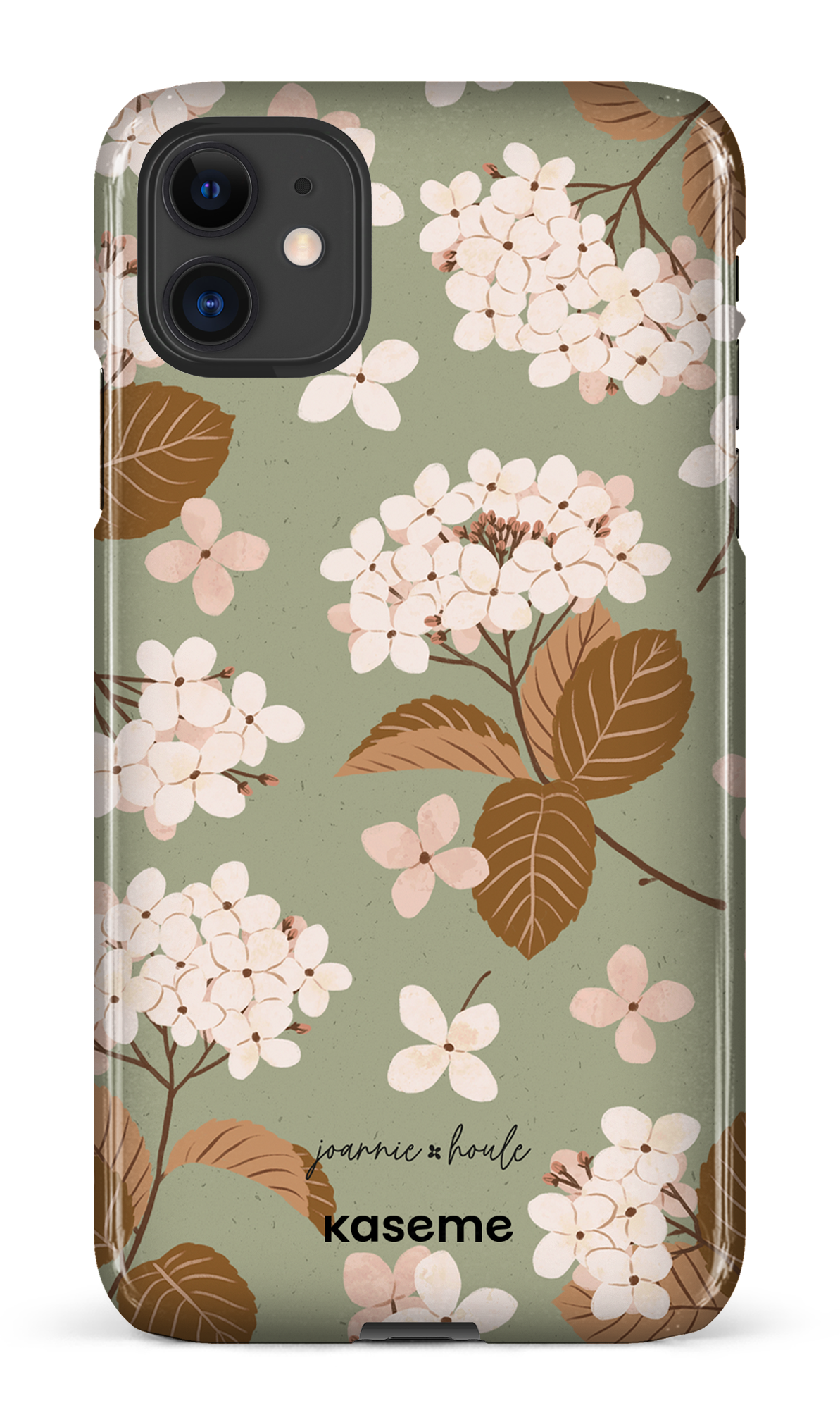 Hydrangeas Green by Joannie Houle - iPhone 11