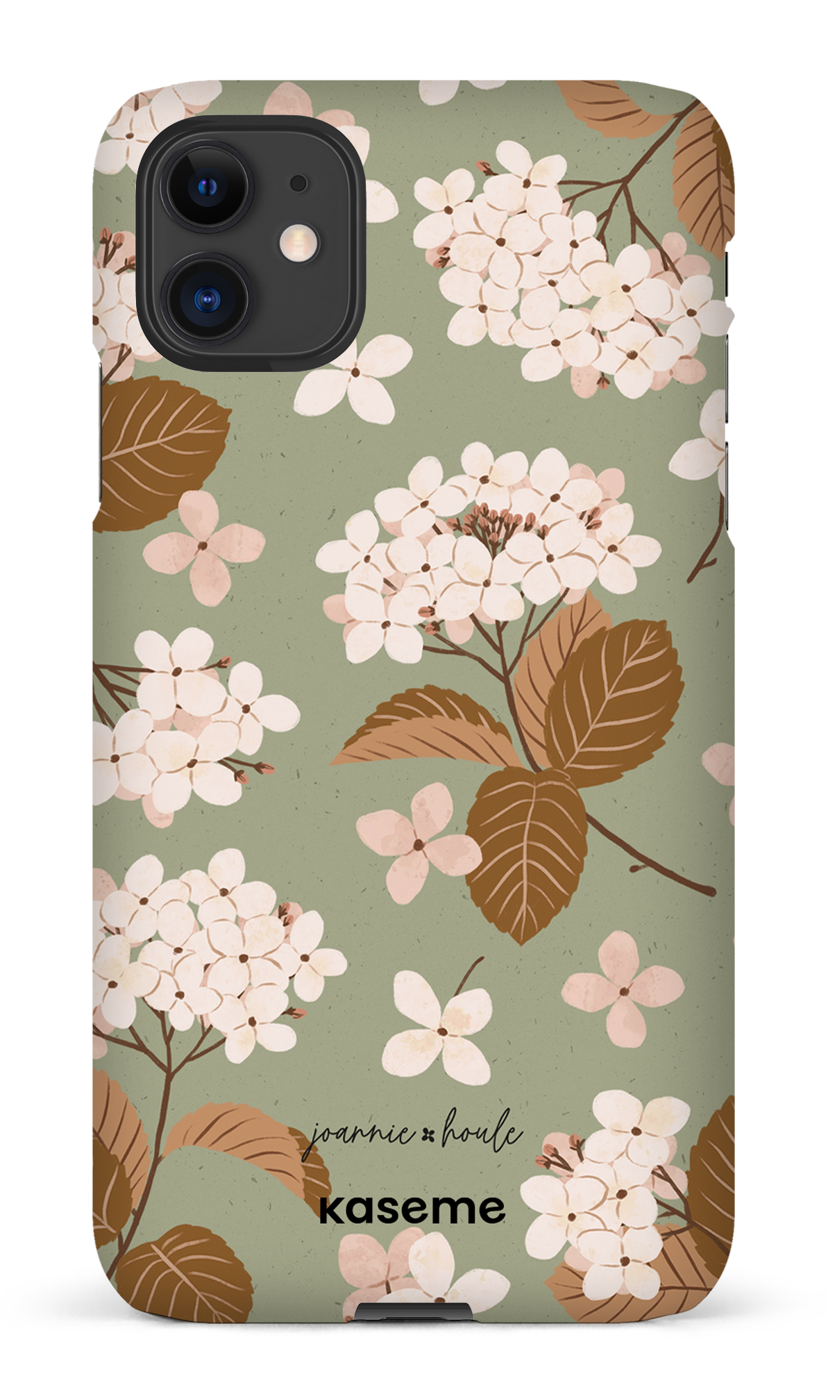 Hydrangeas Green by Joannie Houle - iPhone 11