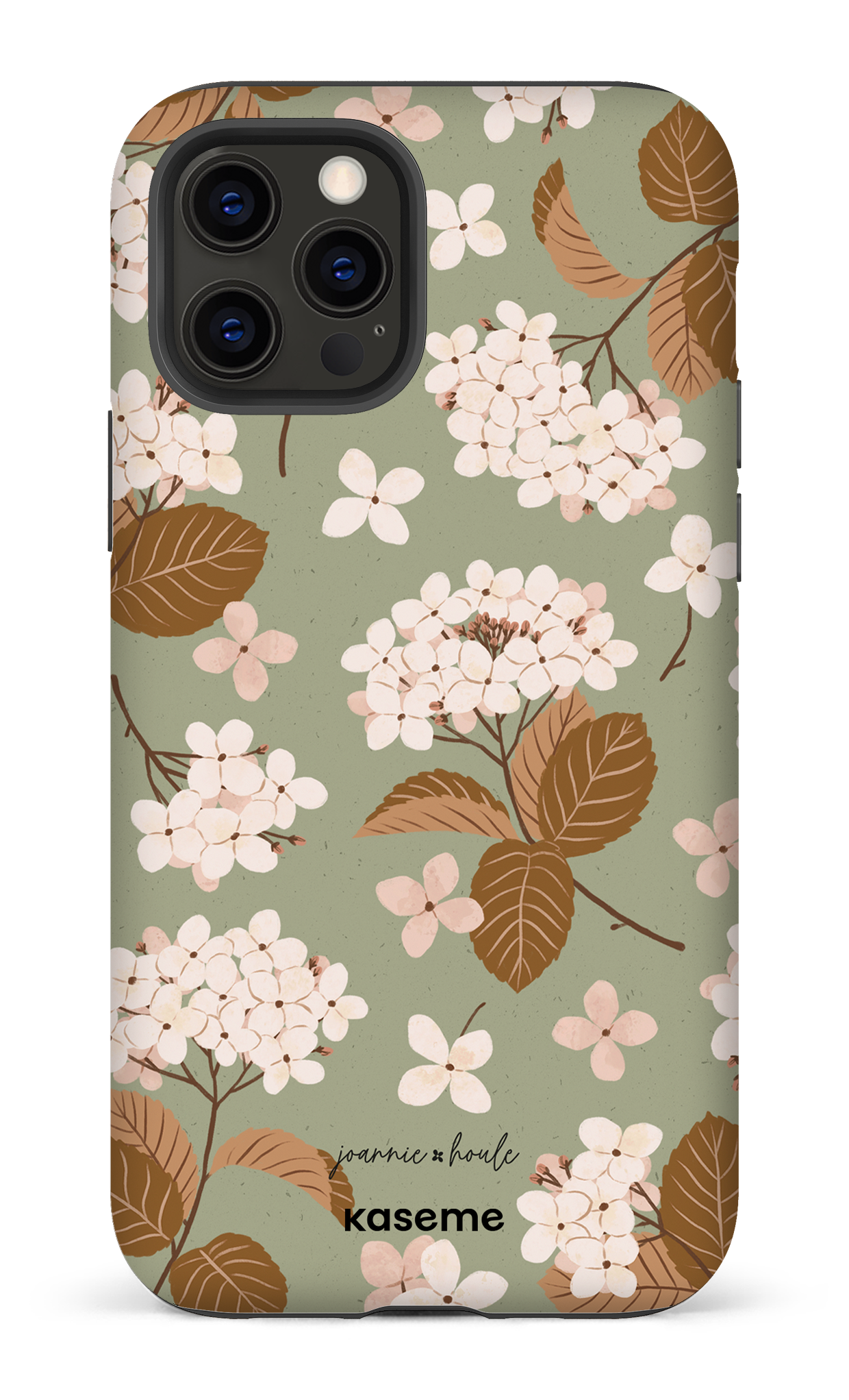 Hydrangeas Green by Joannie Houle - iPhone 12 Pro